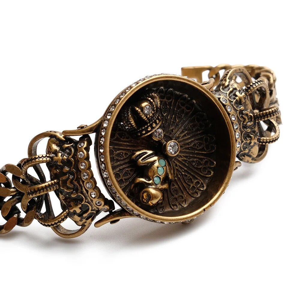 HAND-MADE 2023 New Arrival Lism Mainland China Quartz Wristwatches Luxury Brass Bracelet Clasp No Waterproof Glass Round Alloy Quartz Wris