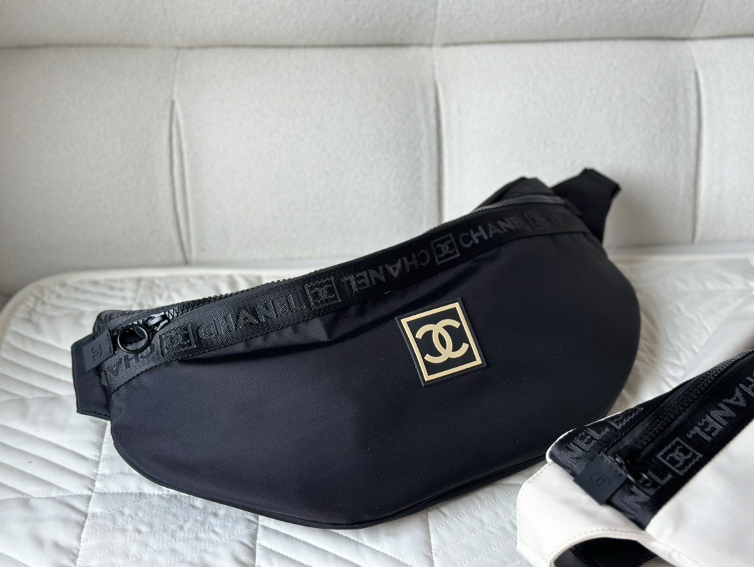 CHANEL-TREASURE-LEVEL VINTAGE WAIST BAG AND CHEST BAG