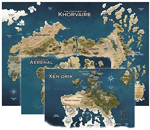 EBERRON MAP SET