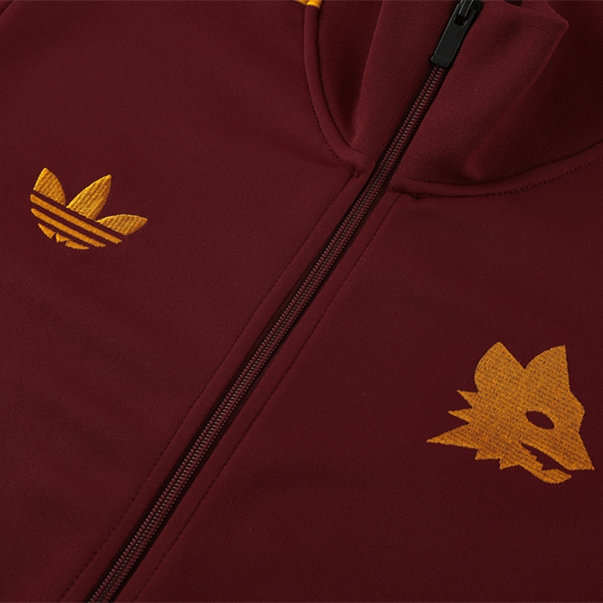 Roma 23-24 Jacket Training Tracksuit - Red - SOCCERDEALSHOP