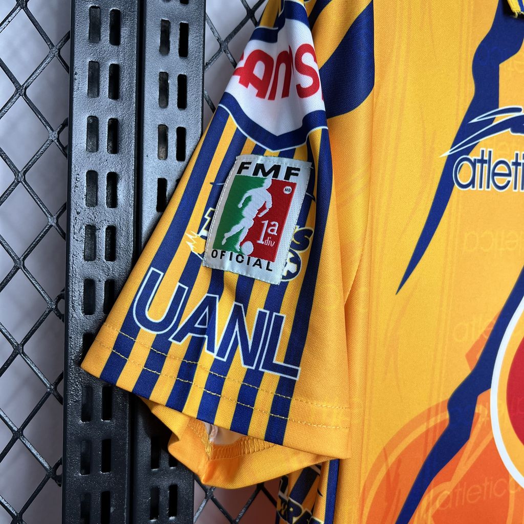 Retro Tigres UANL 1997-98 Home Stadium Jersey - SOCCERDEALSHOP