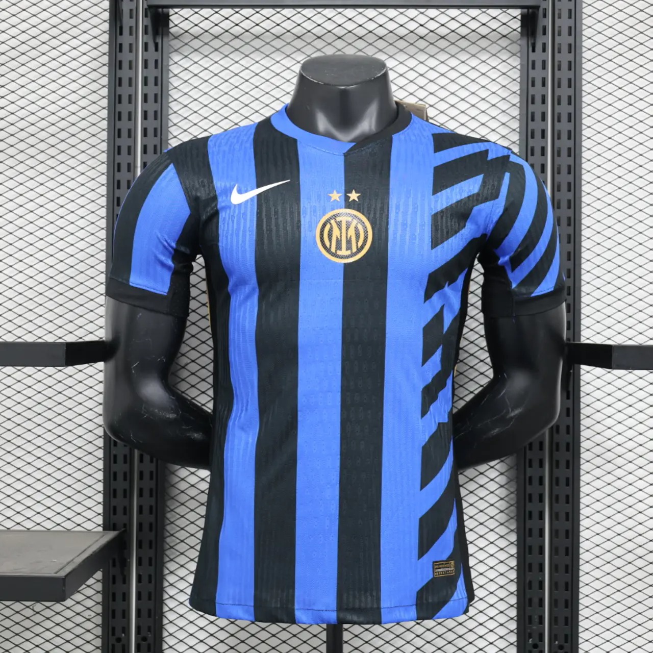 Inter Milan 24-25 Home Stadium Jersey with None Sponsor - Player Version - SOCCERDEALSHOP