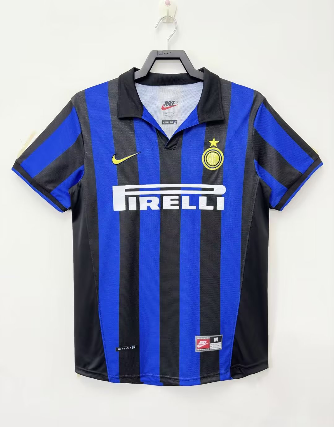 Retro Inter Milan 98-99 Home Stadium Jersey - SOCCERDEALSHOP