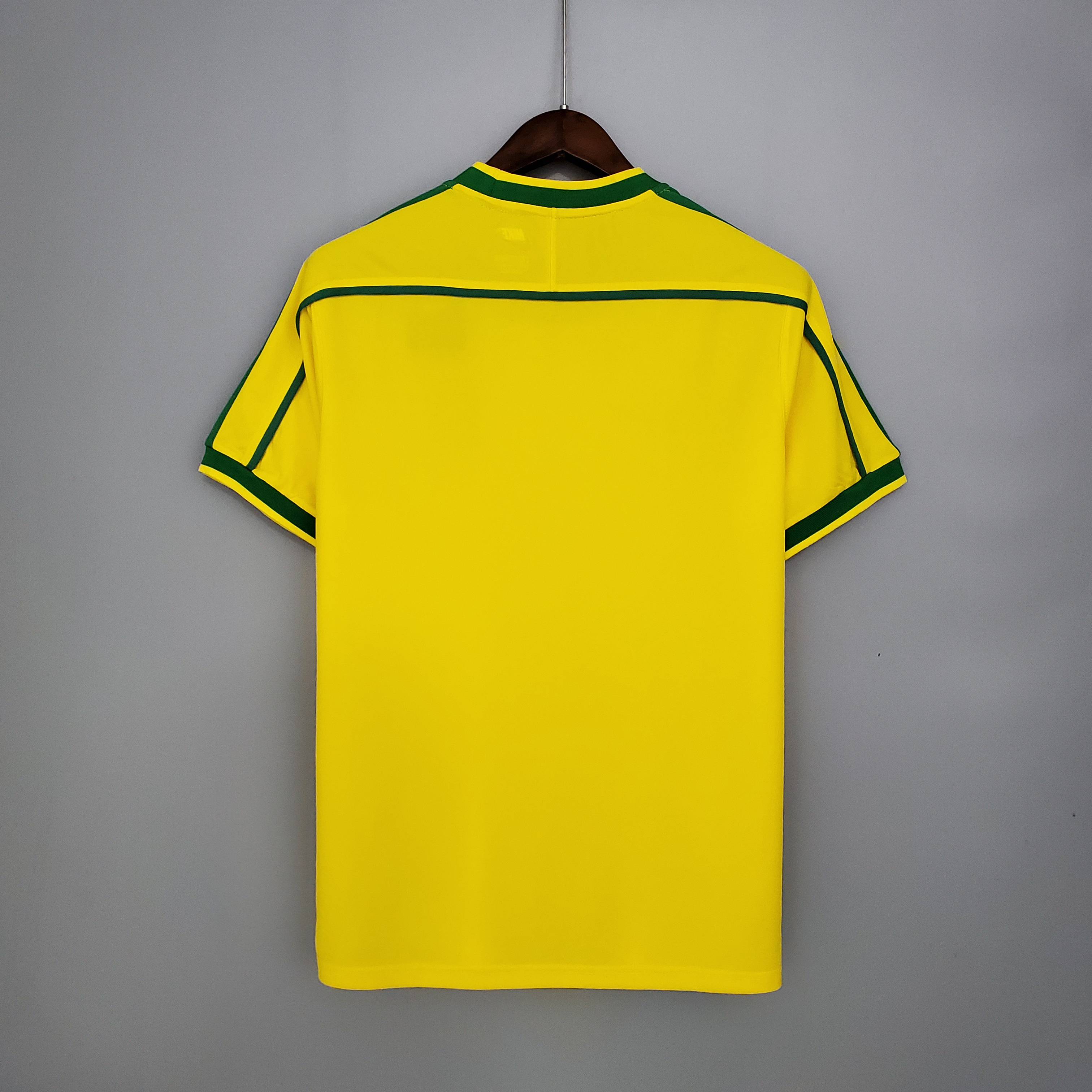 Retro Brazil 1998 Home Stadium Jersey - SOCCERDEALSHOP