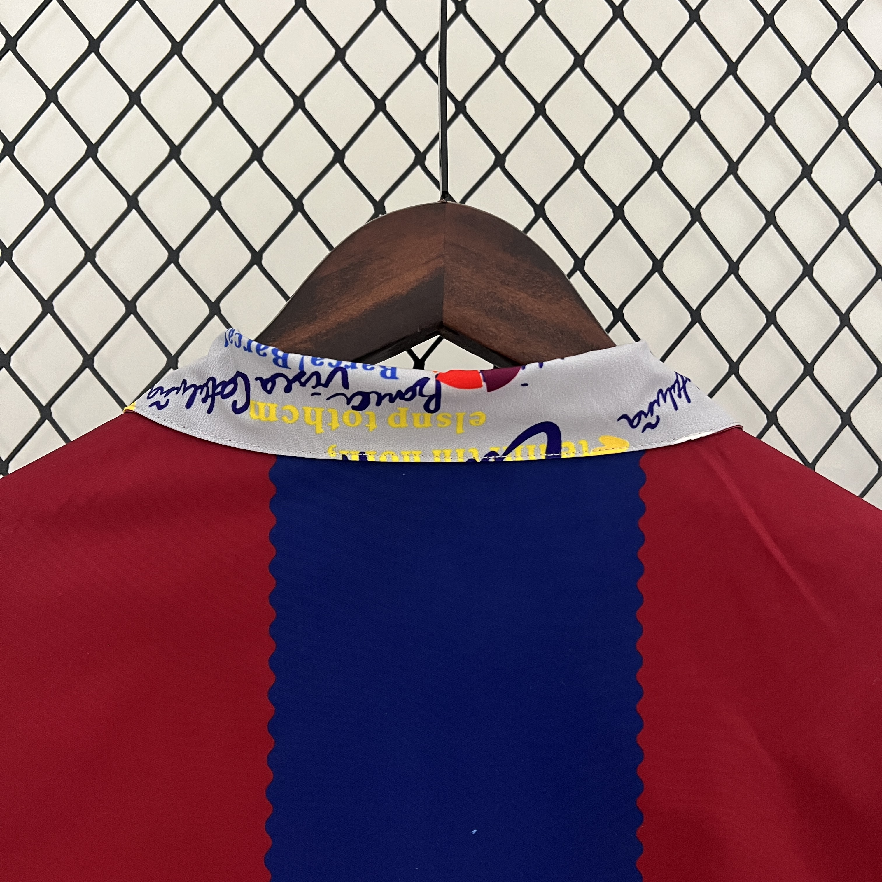 B.A.R.S.A 23-24 Double Sided Windbreaker - Graffiti Style - SOCCERDEALSHOP