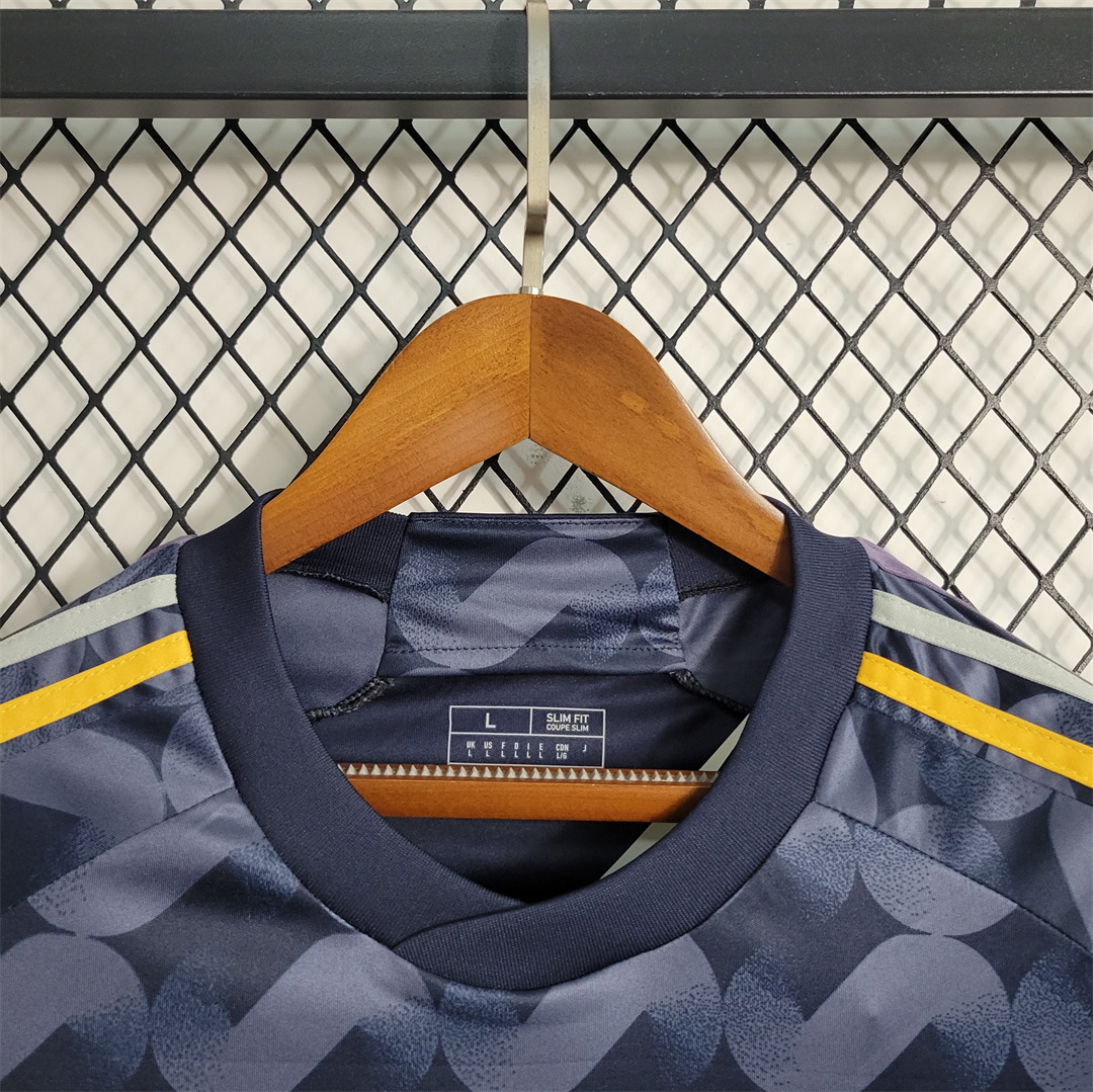 Real Madrid 23/24 Away Blue Jersey - Fans Version - SOCCERDEALSHOP