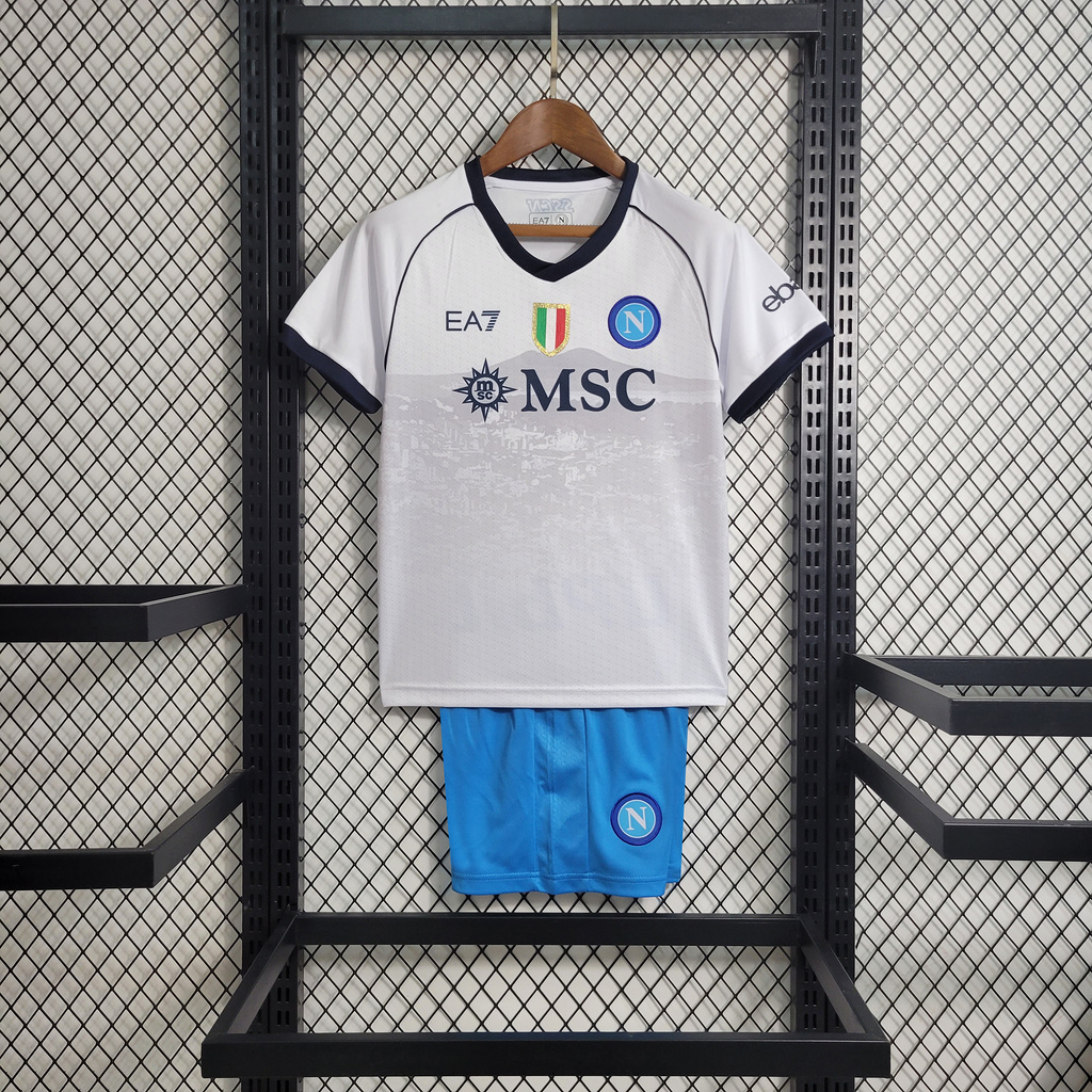 Napoli 23-24 Away Kids Kit - SOCCERDEALSHOP