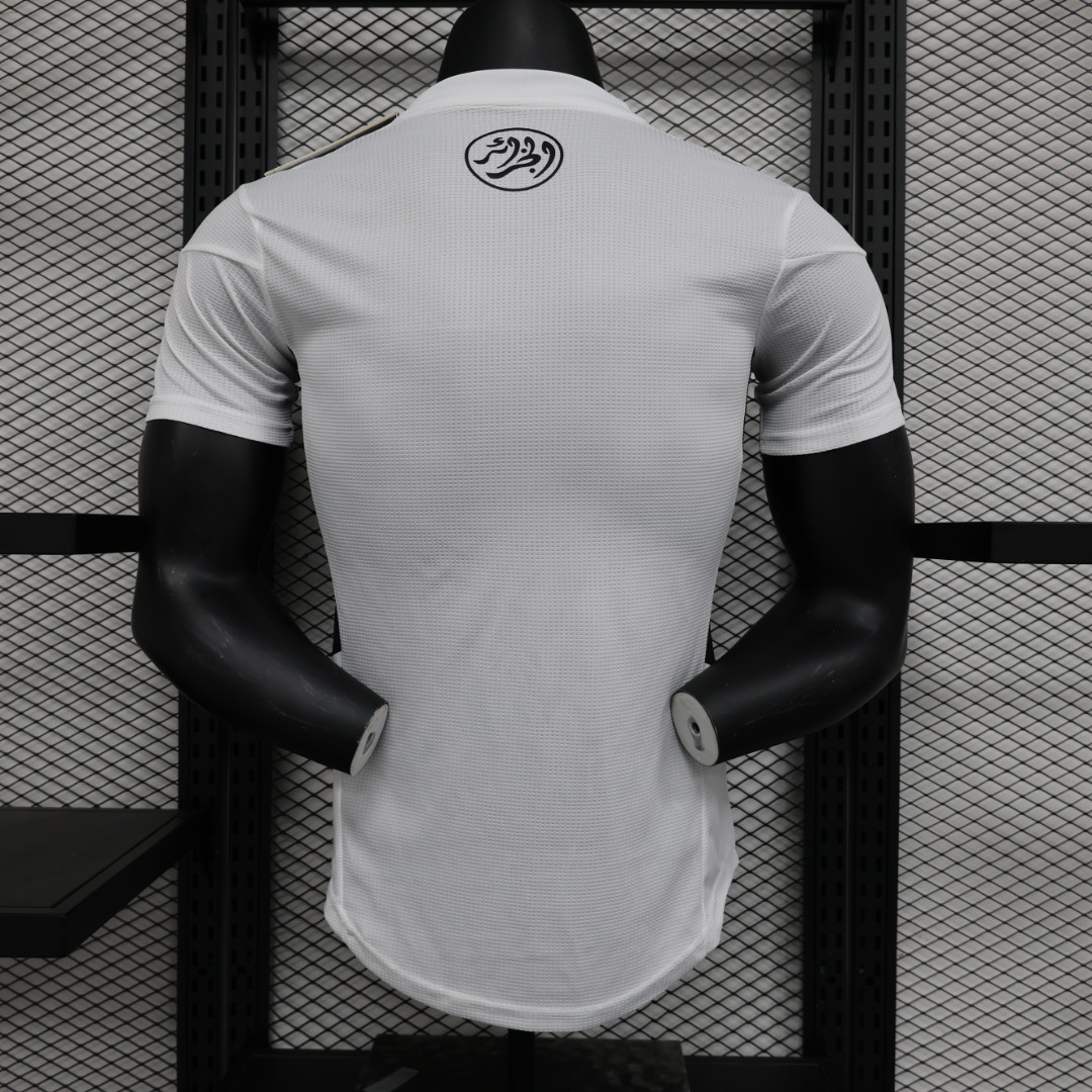 Algeria 23-24 White Jersey - Player Version - SOCCERDEALSHOP