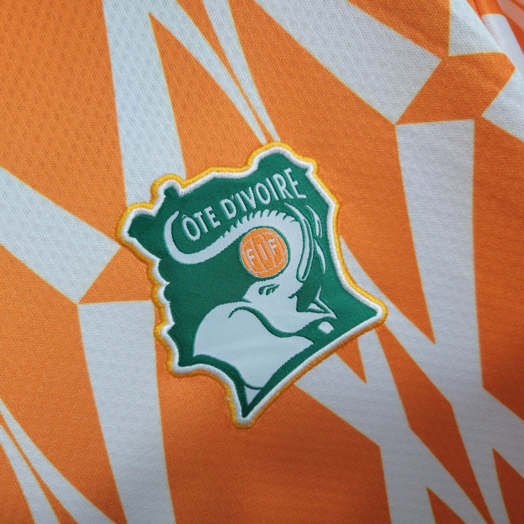 Cote d'Ivoire 23-24 Home Stadium Jersey - Fans Version - SOCCERDEALSHOP