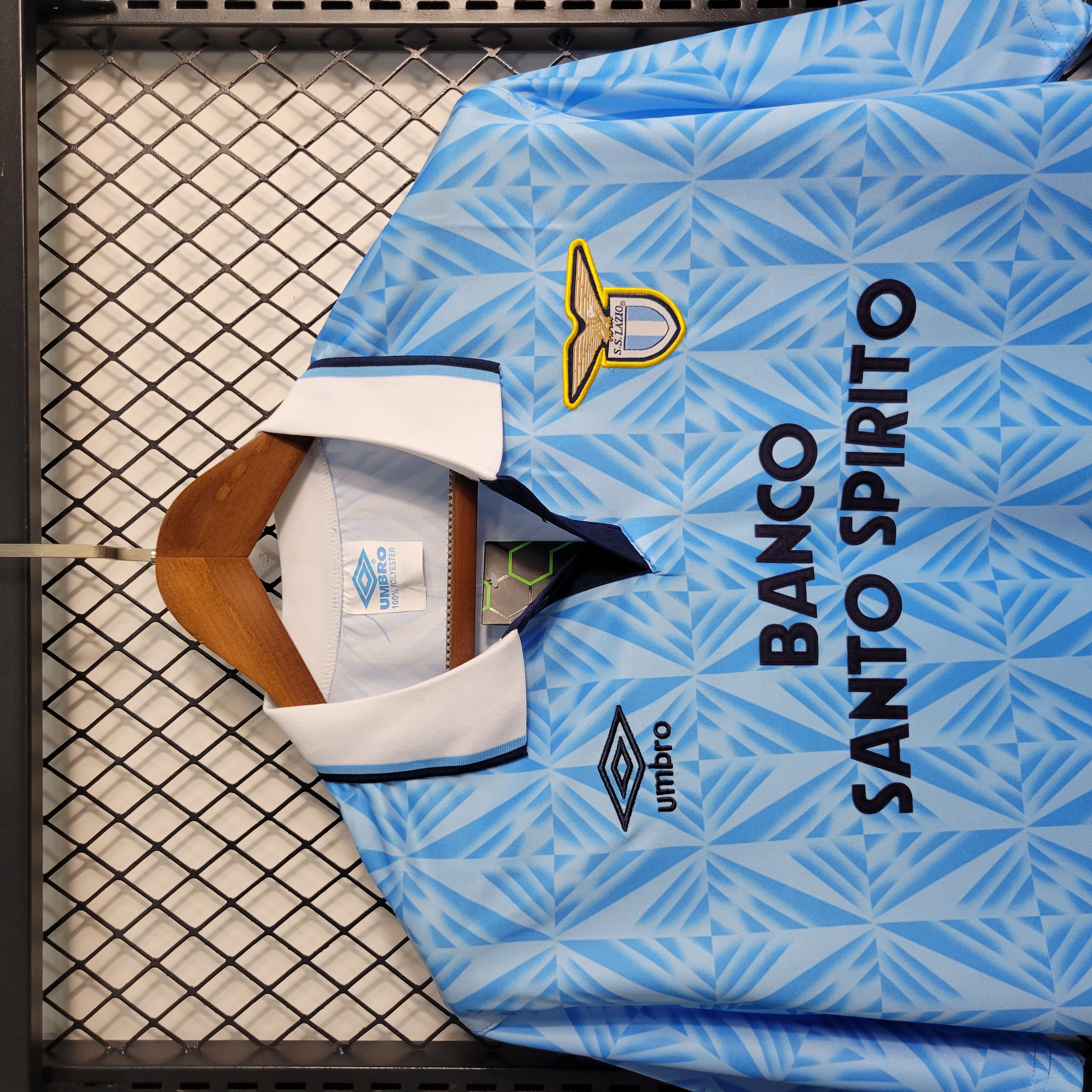 Retro Lazio 91-93 Home Stadium Jersey - SOCCERDEALSHOP