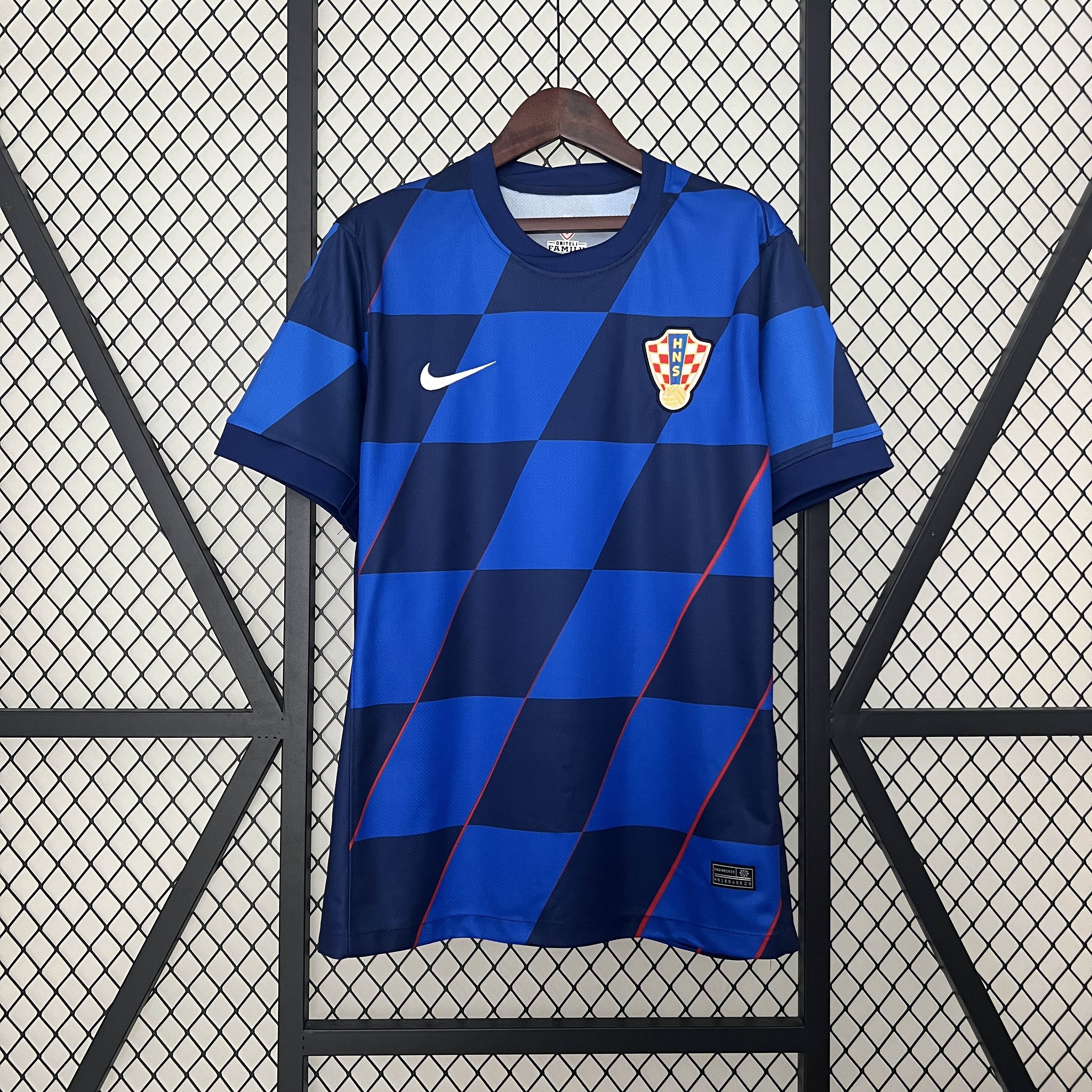 Croatia 2024 Away Stadium Jersey - Fans Version - SOCCERDEALSHOP