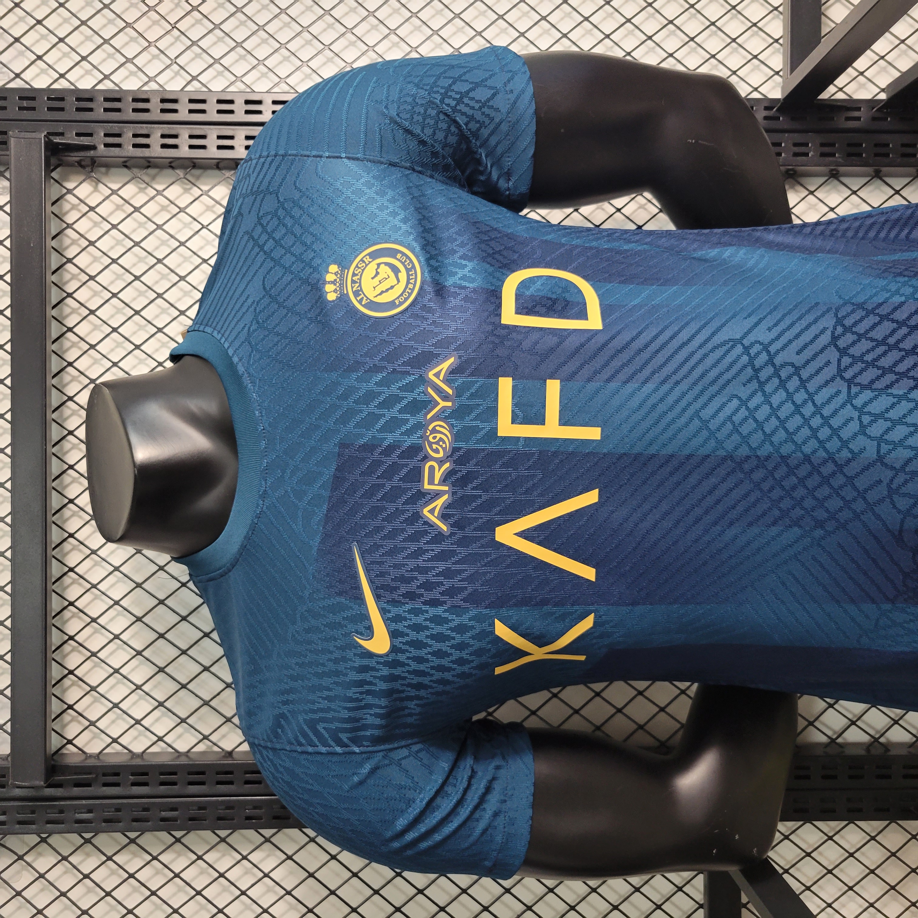 Al Nassr Riyadh Victory 23-24 Away Jersey - Player Version - SOCCERDEALSHOP