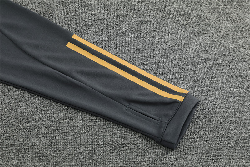 Arsenal 23-24 Long Sleeve Training Set -Dark Grey - SOCCERDEALSHOP