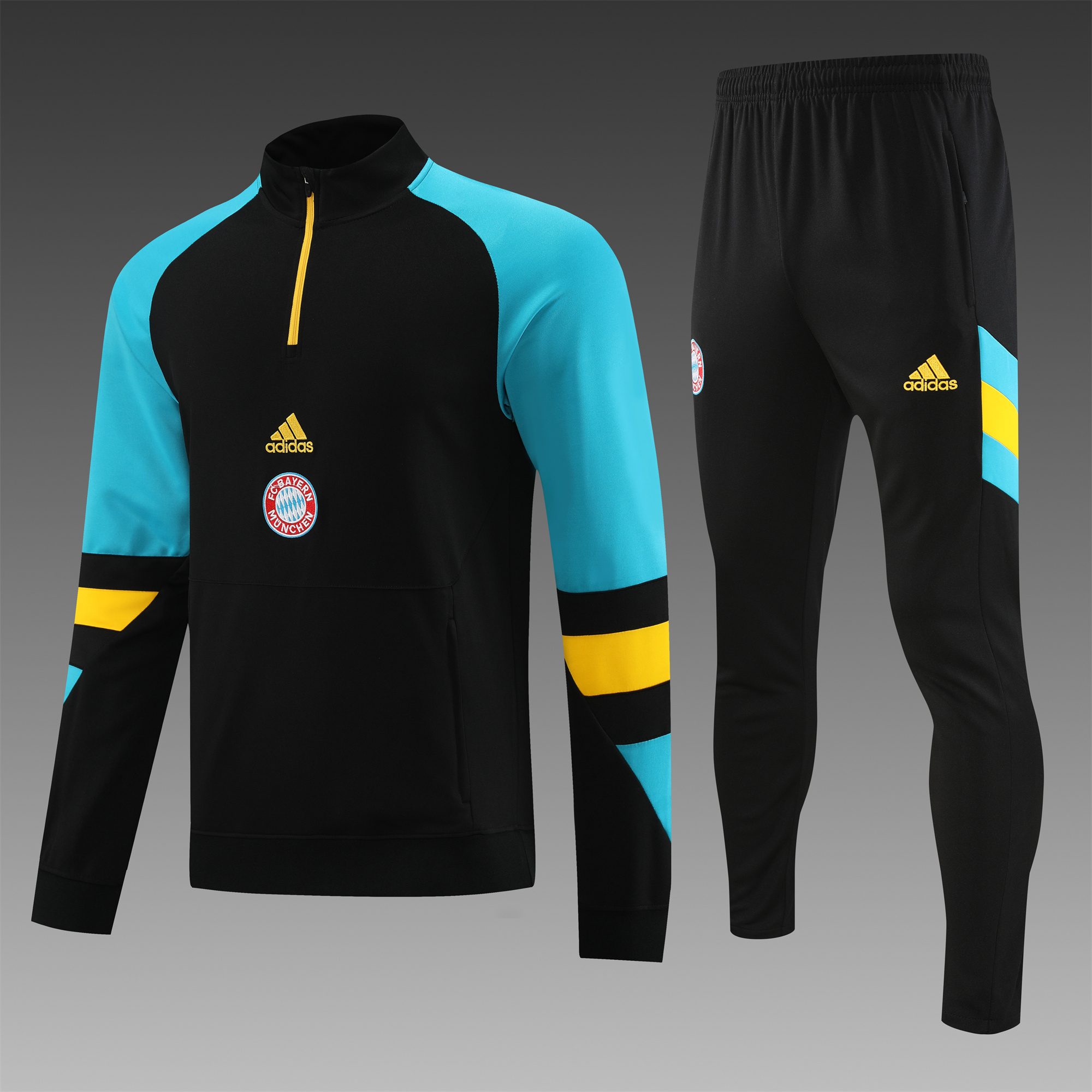 Bayern Munich 23-24 Long Sleeve Training Set - SOCCERDEALSHOP