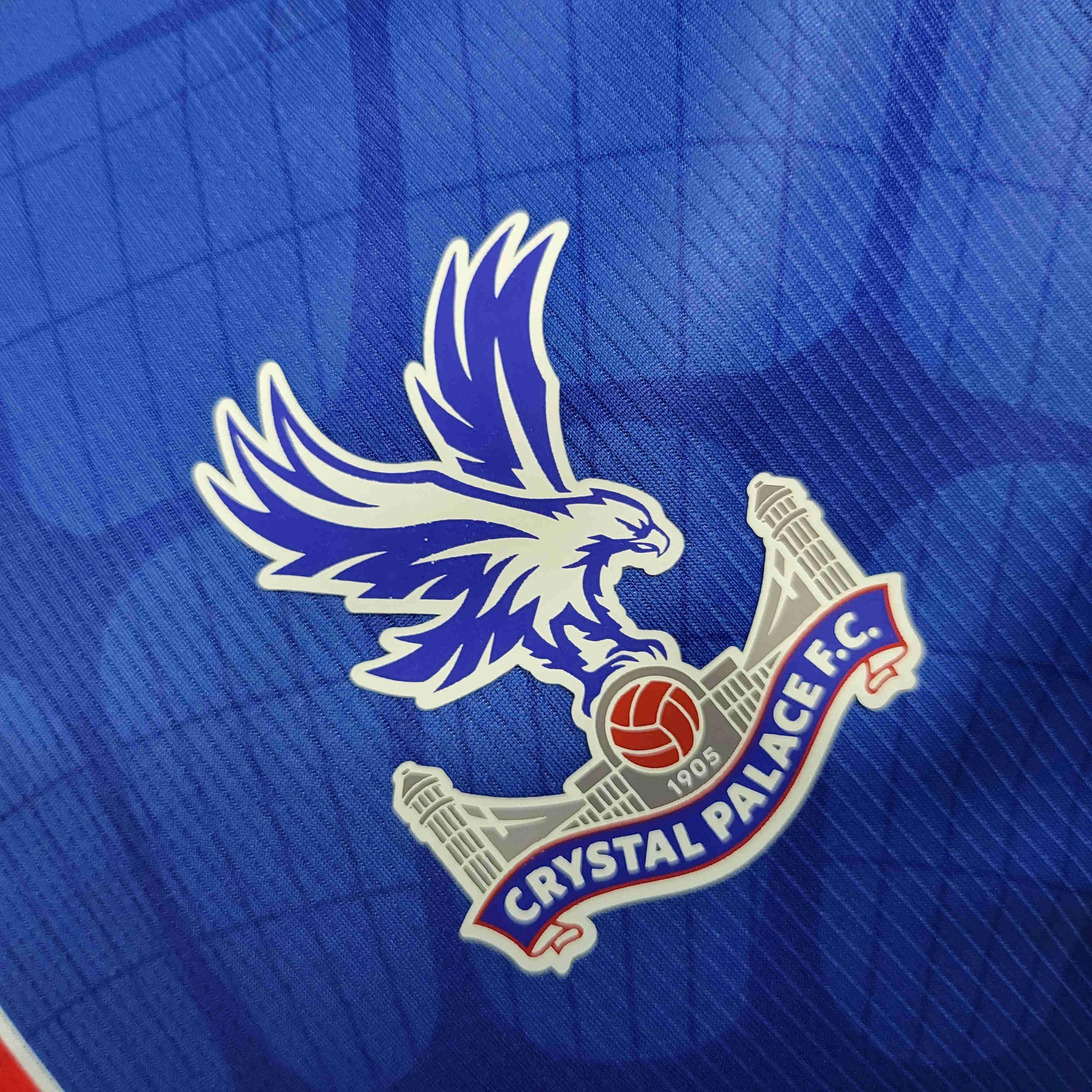 23-24 Crystal Palace Home Jersey - Player Version - SOCCERDEALSHOP