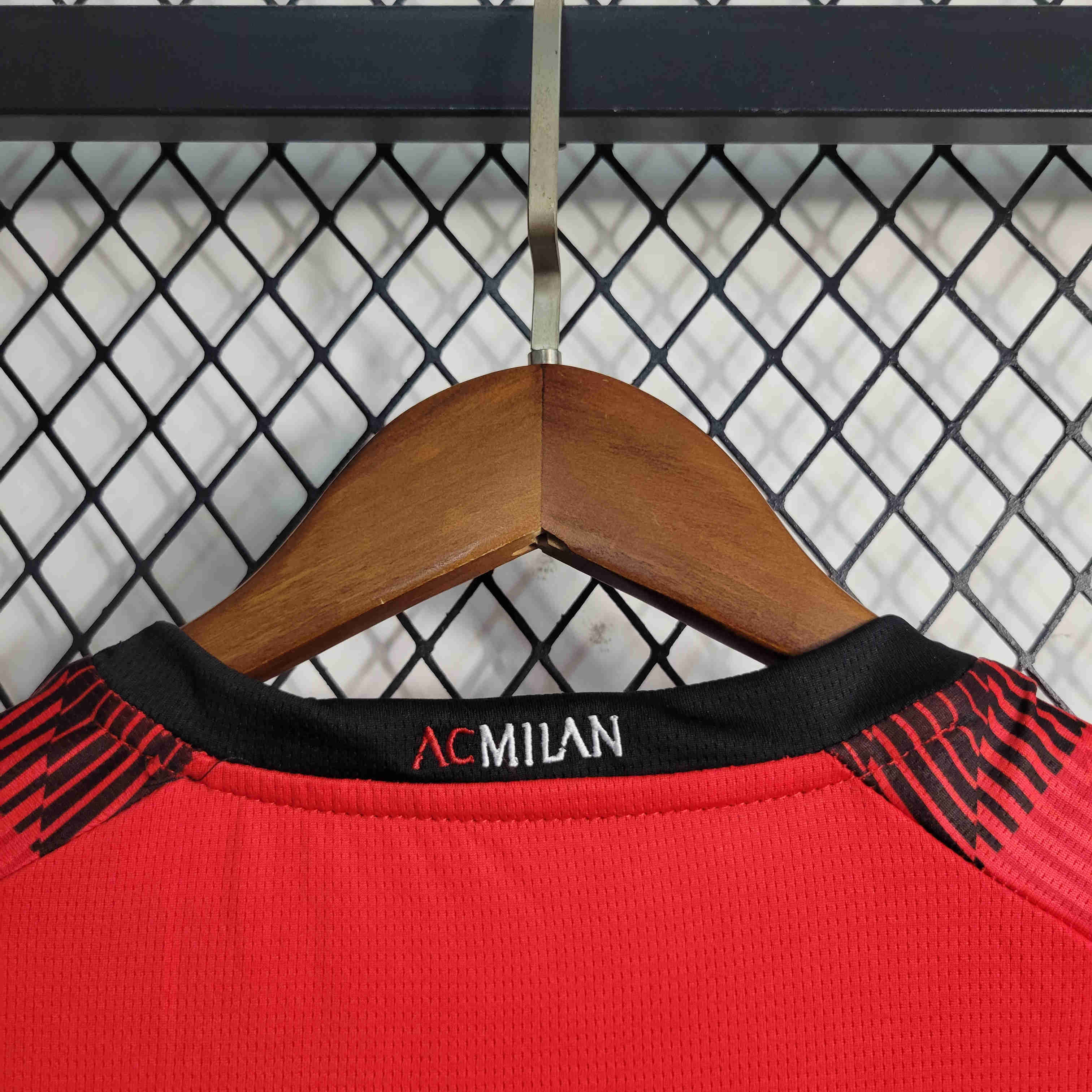 AC Milan 23-24 Home Kids Kit - SOCCERDEALSHOP