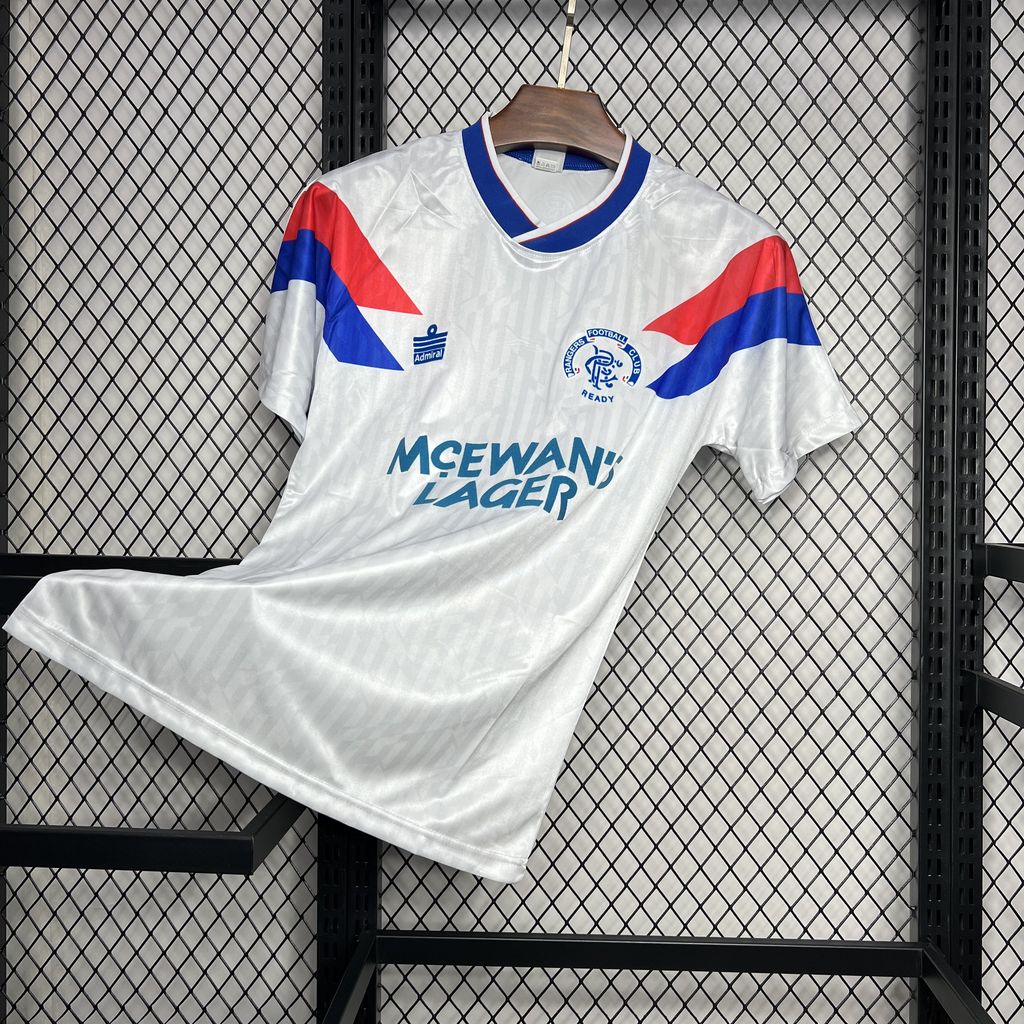 Retro Glasgow Rangers 1990-92 Away Jersey - SOCCERDEALSHOP