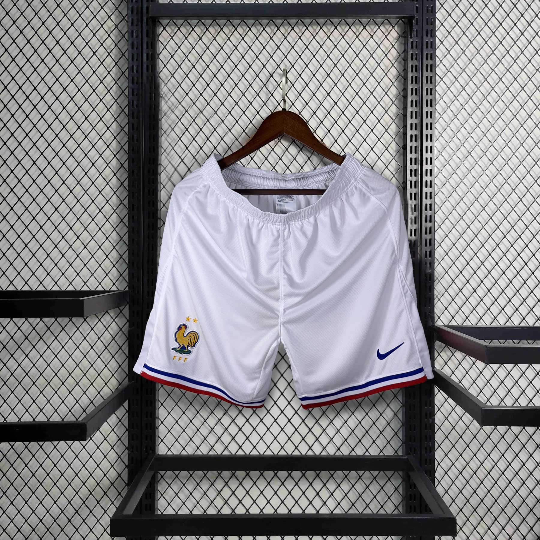 France 2024 Home Shorts - Fans Version - SOCCERDEALSHOP