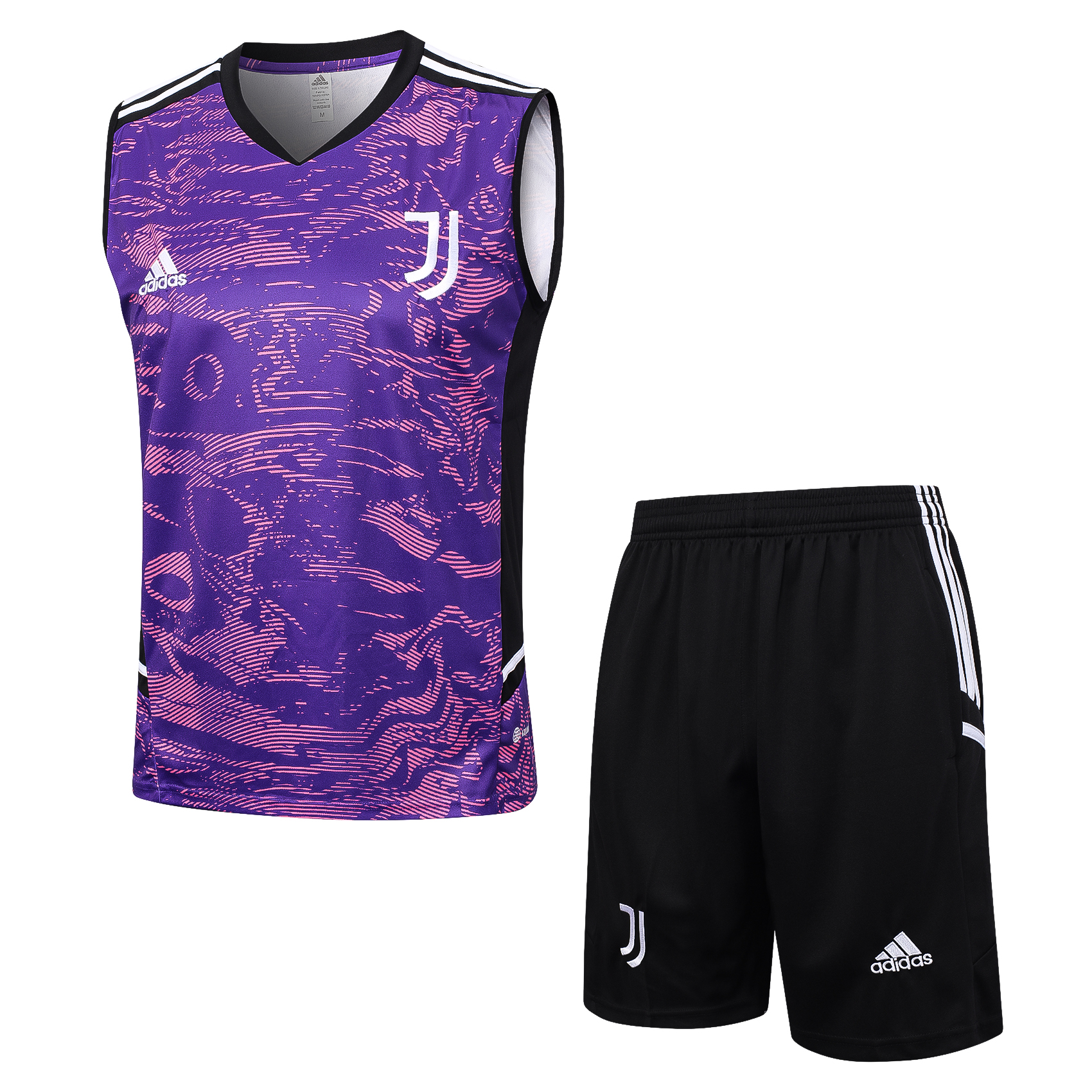 23-24 Juventus purple Training Vest Suit - SOCCERDEALSHOP