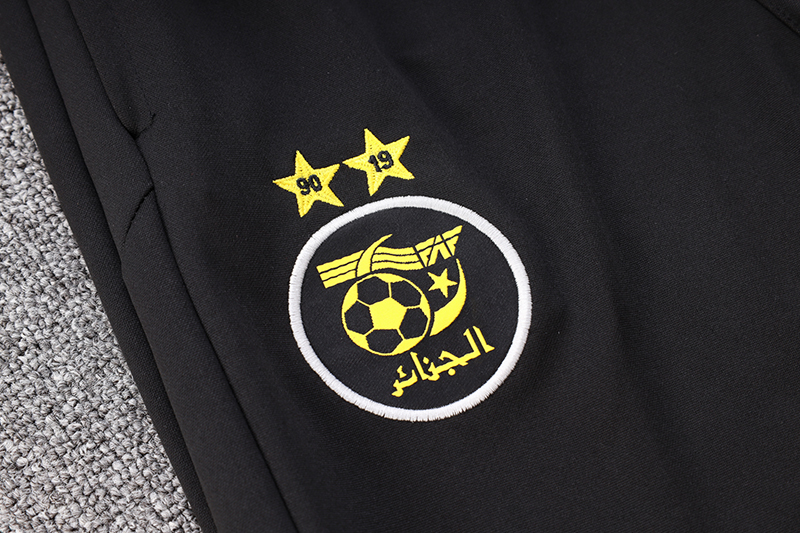 Algeria Olympic TEAM 23-24 Long Sleeve Training Set -Black and White - SOCCERDEALSHOP