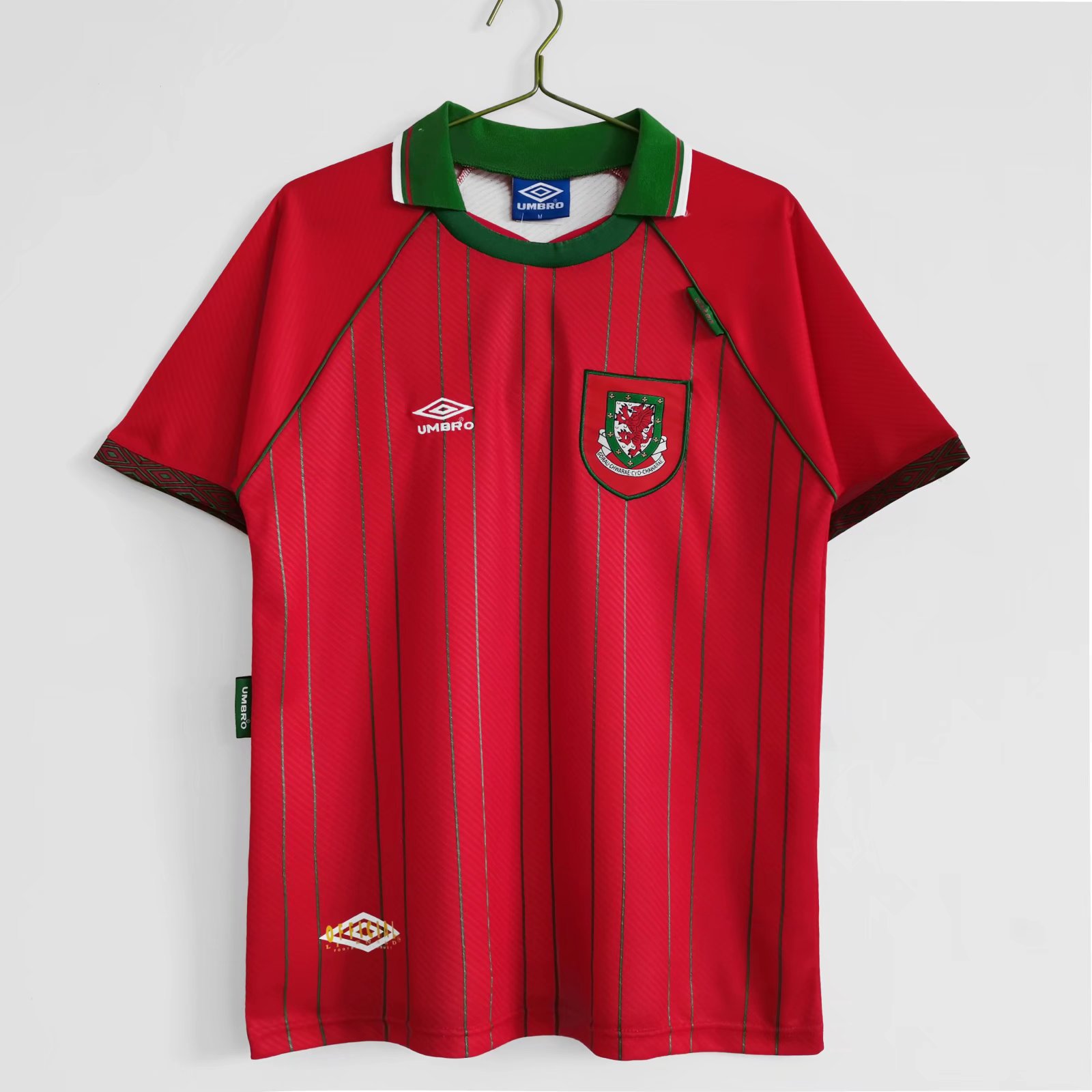 Retro Wales 1994 Home Stadium Jersey - SOCCERDEALSHOP
