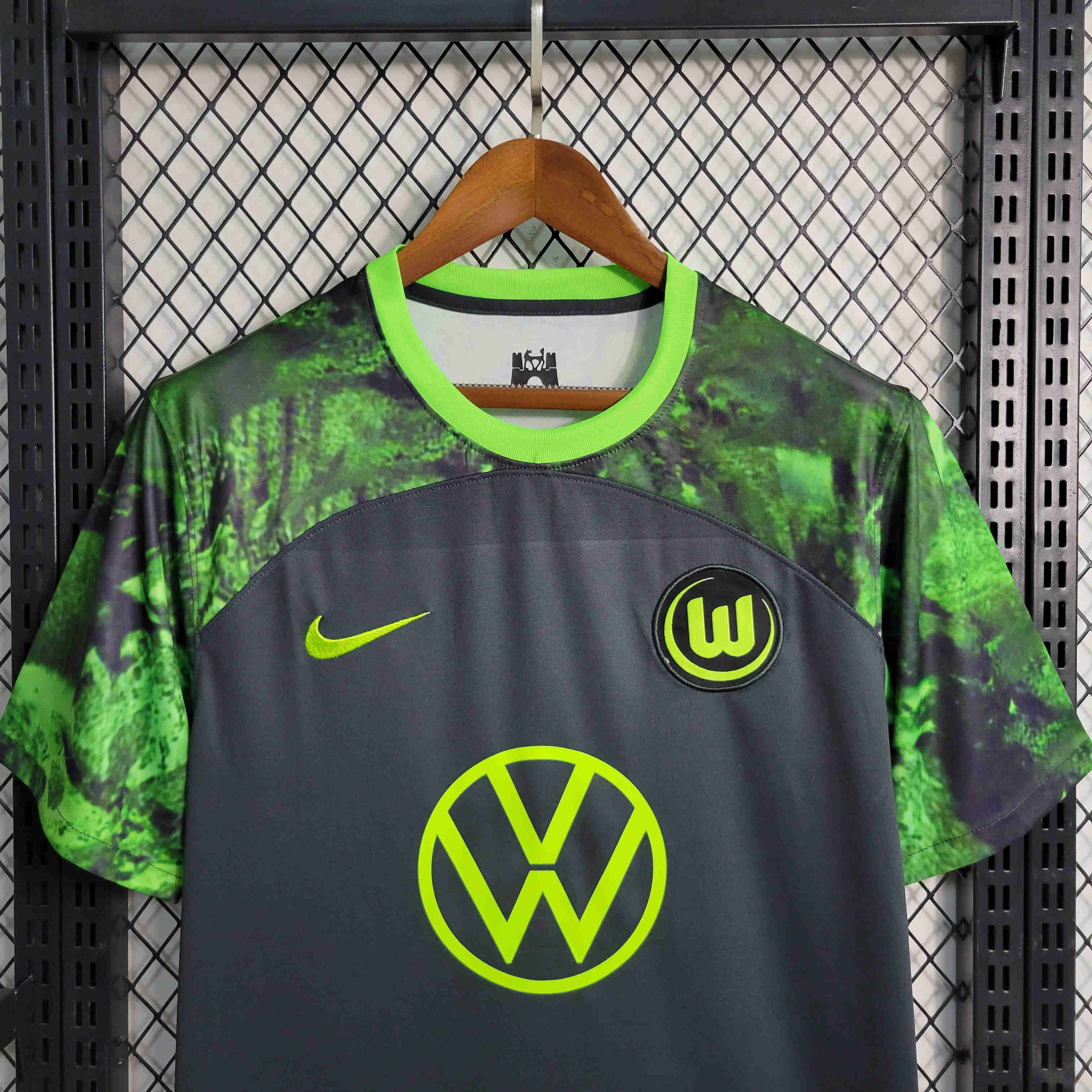 Wolfsburg 23-24 Away Jersey - Fans Version - SOCCERDEALSHOP