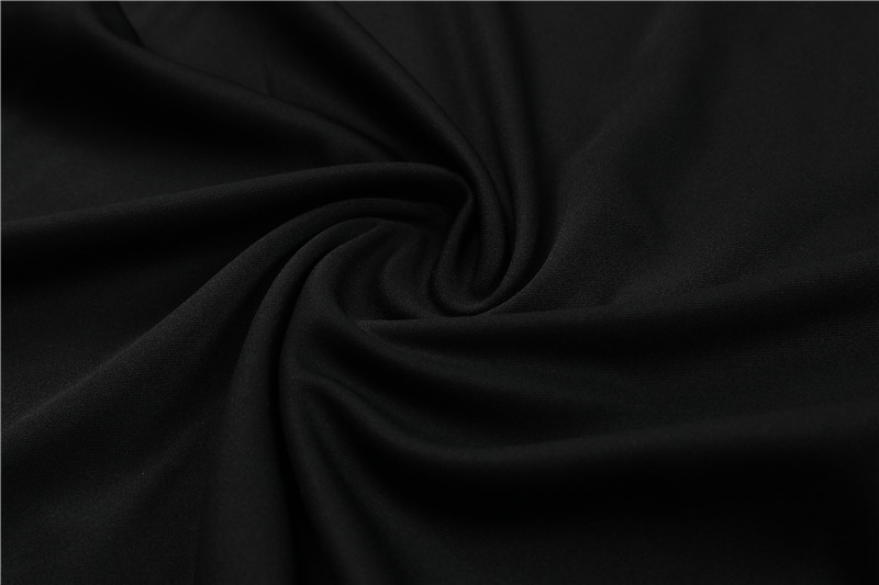 Algeria 23-24 Kids Long Sleeve Training Set Black - SOCCERDEALSHOP