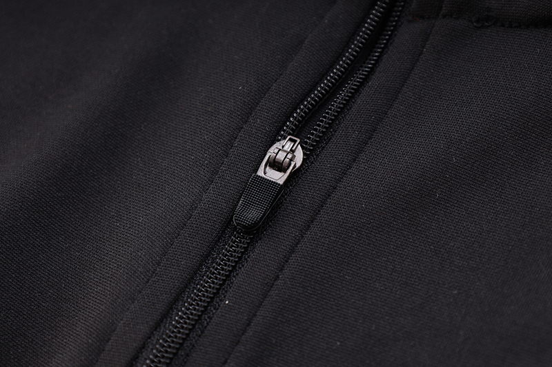 Algeria Olympic TEAM 23-24 Long Sleeve Training Set -Black and White - SOCCERDEALSHOP