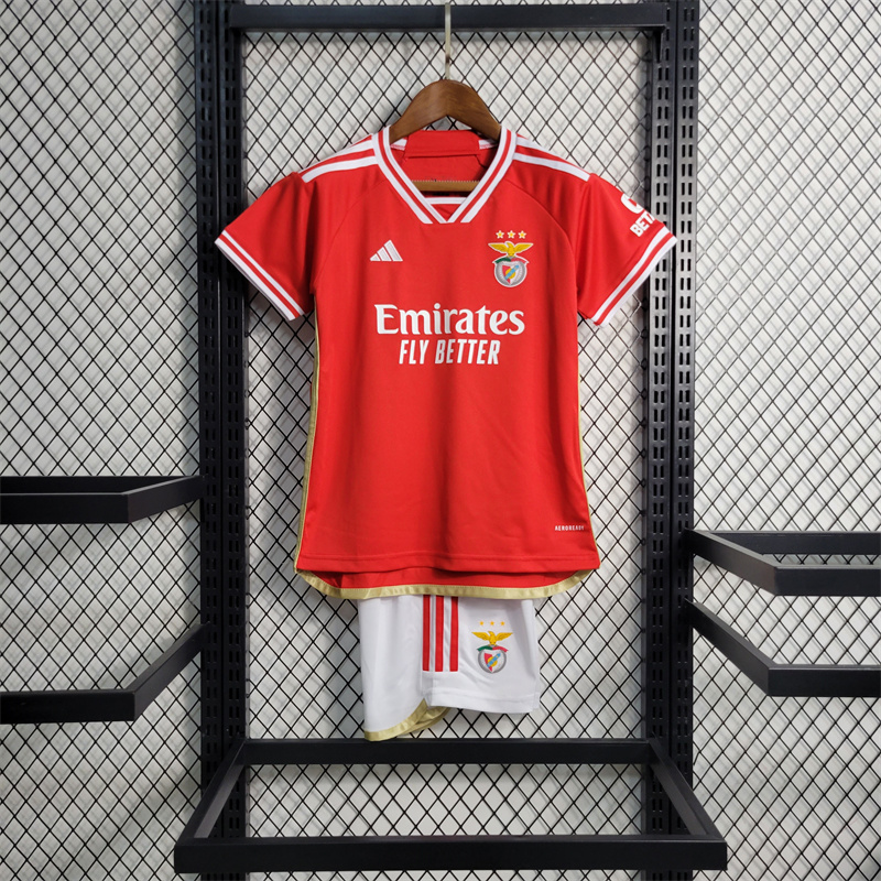 Benfica 23-24 Home Kids Kit - SOCCERDEALSHOP