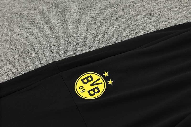 Dortmund 23-24 Long Sleeve Training Set -Black - SOCCERDEALSHOP