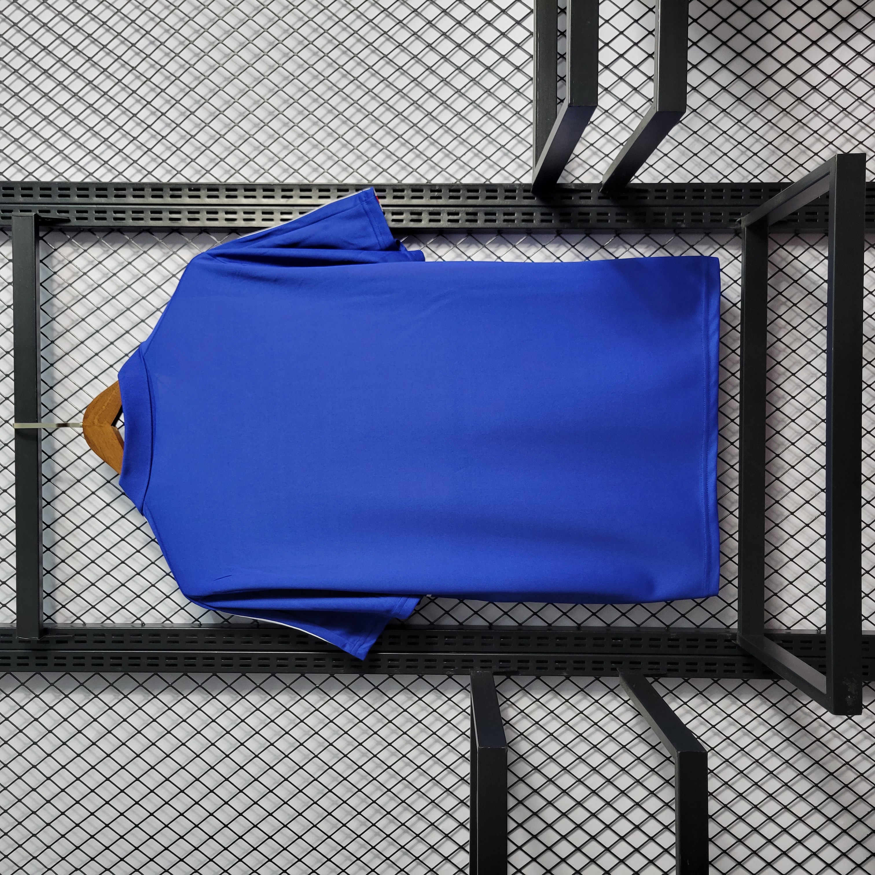 Retro France 1984 Home Stadium Jersey - SOCCERDEALSHOP