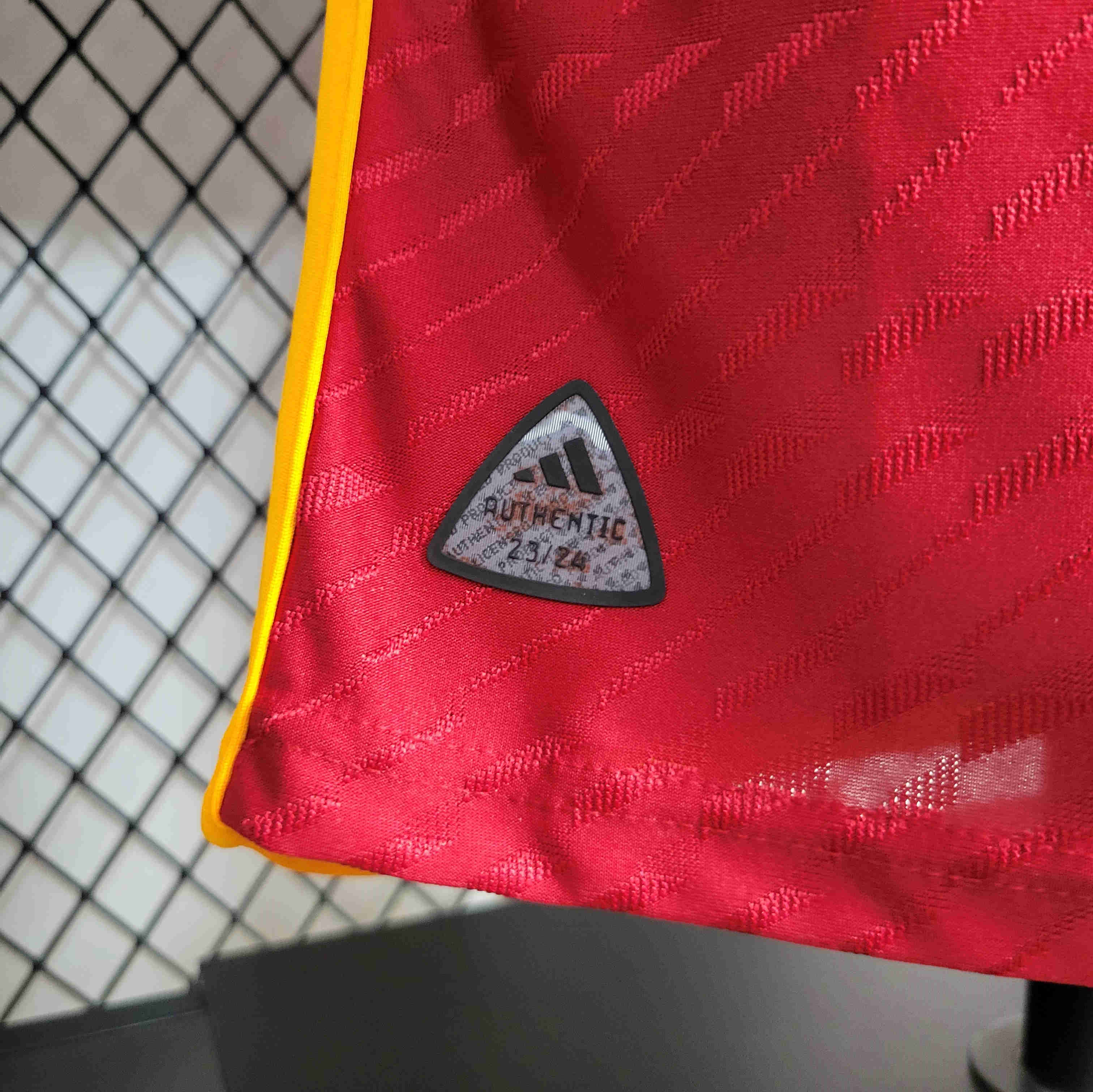 Roma 23-24 Home Jersey - Player Version - SOCCERDEALSHOP