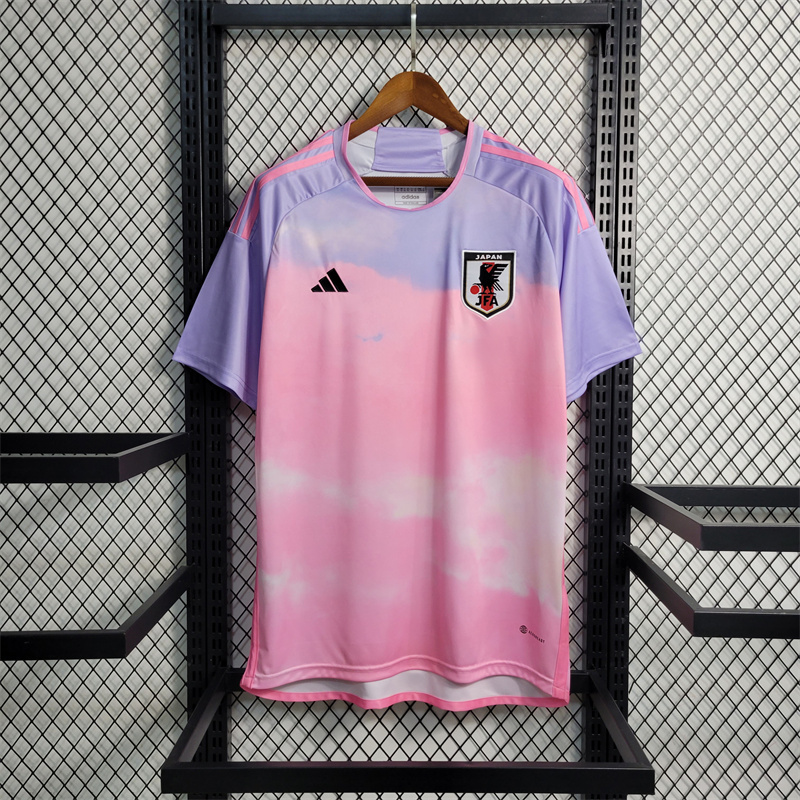 Japan 23-24 Away Pink Jersey - Fans Version - SOCCERDEALSHOP