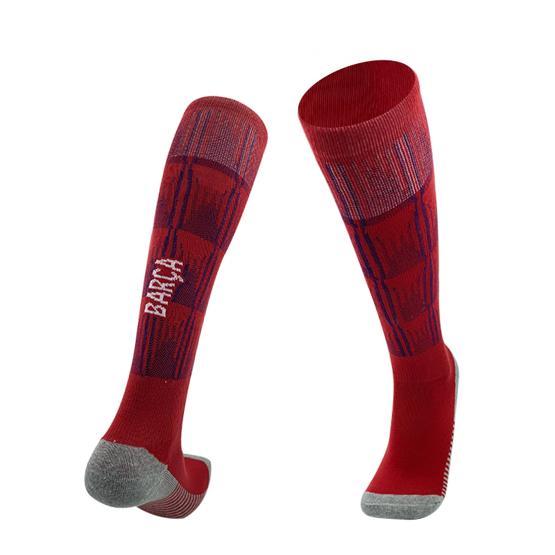 B.A.R.S.A 23-24 Home Socks - Red - SOCCERDEALSHOP