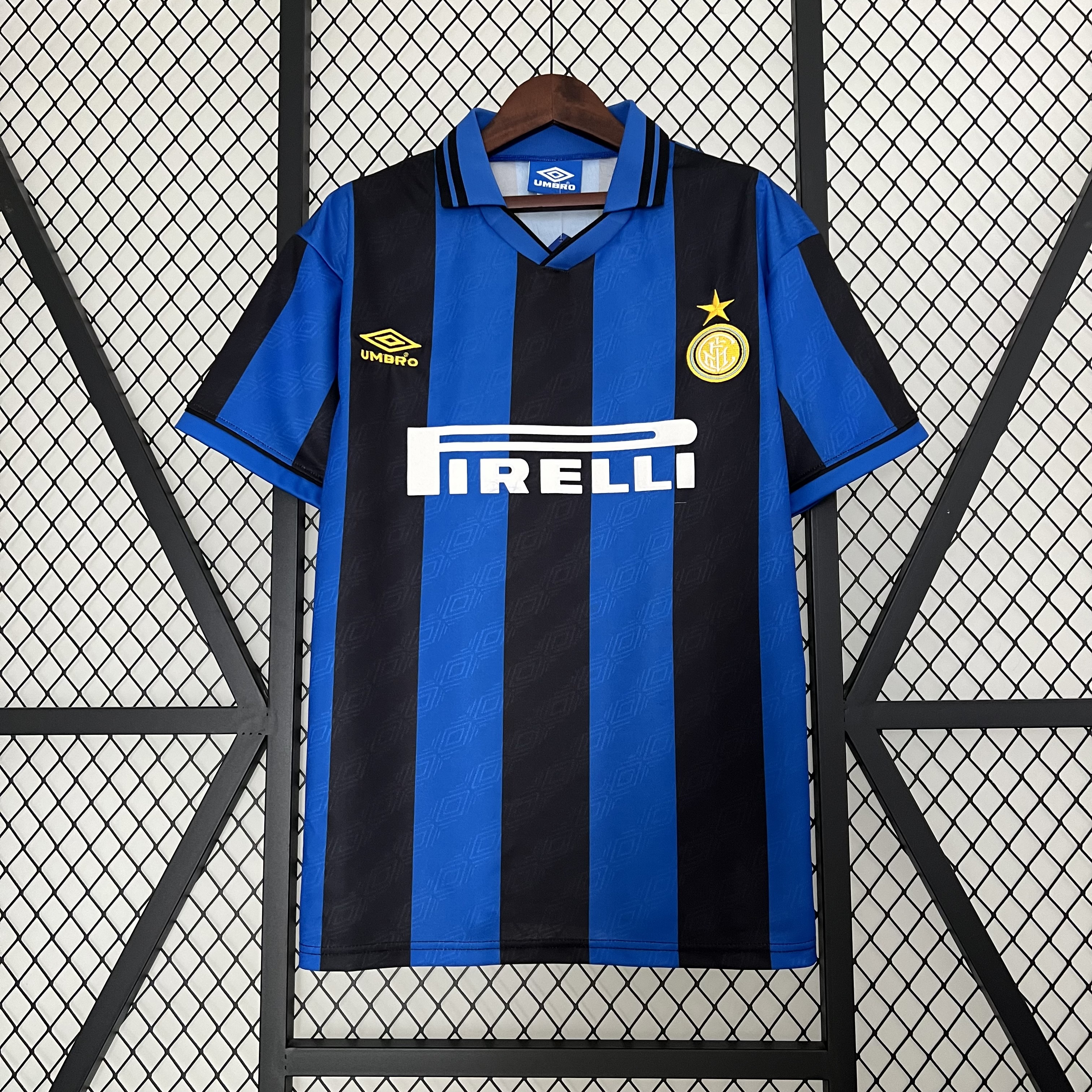 Retro Inter Milan 1995-96 Home Stadium Jersey - SOCCERDEALSHOP