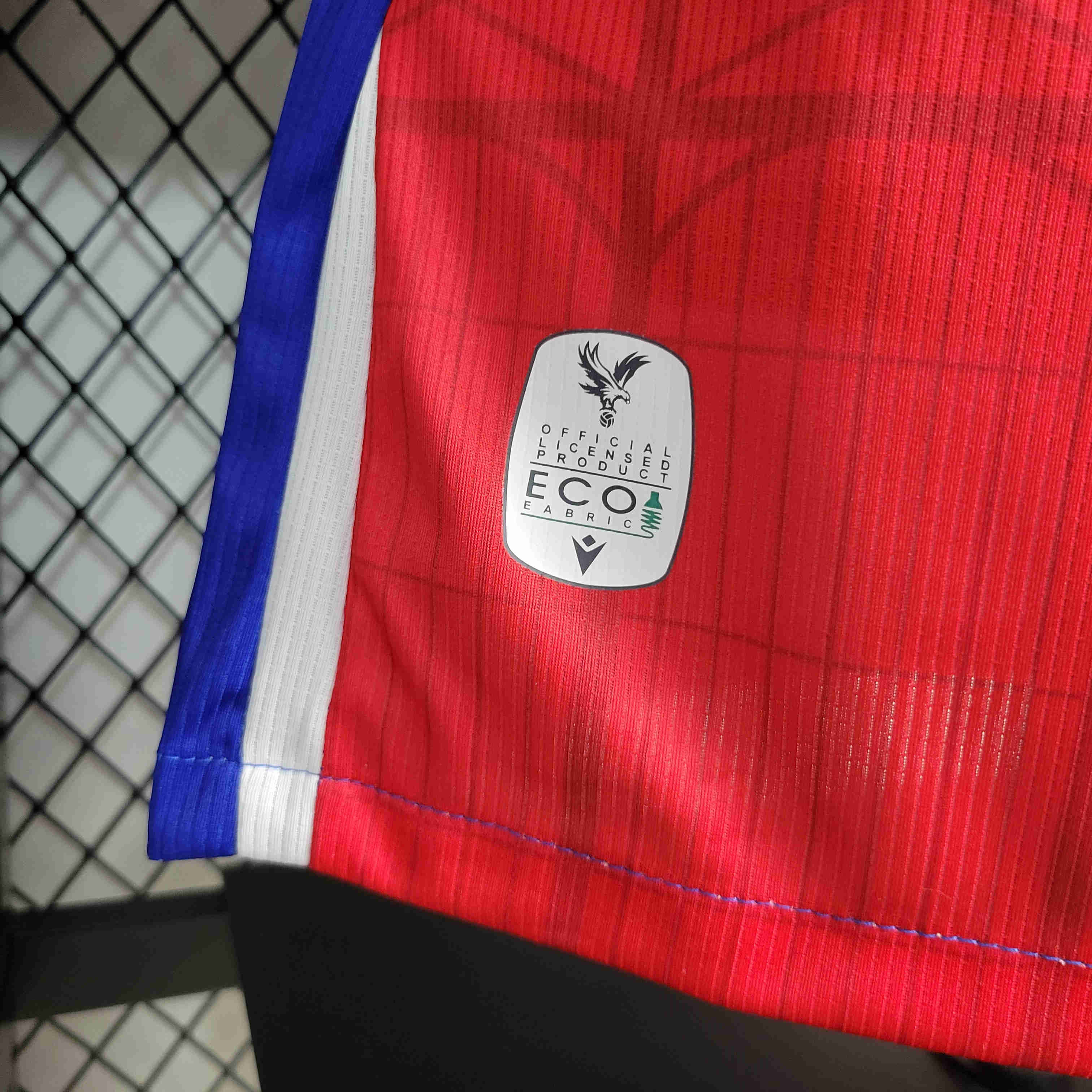 23-24 Crystal Palace Home Jersey - Player Version - SOCCERDEALSHOP