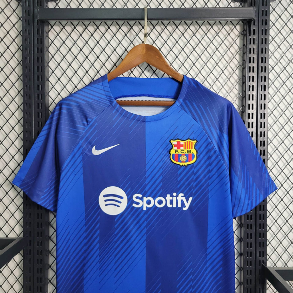 B.A.R.S.A 23-24 Blue Training Jersey - Fans Version - SOCCERDEALSHOP