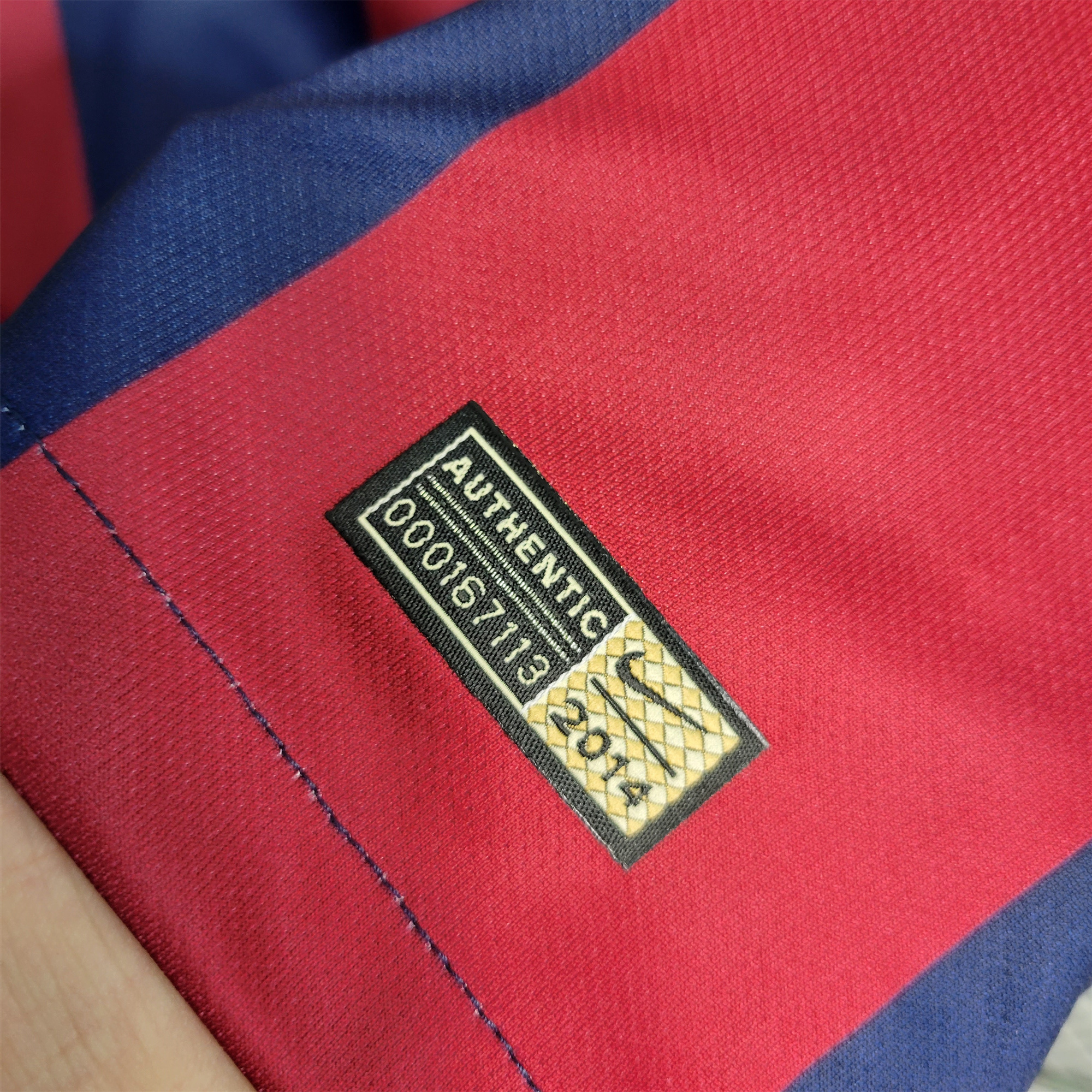 B.A.R.S.A Retro 14-15 Home Stadium Long Sleeve Jersey - SOCCERDEALSHOP