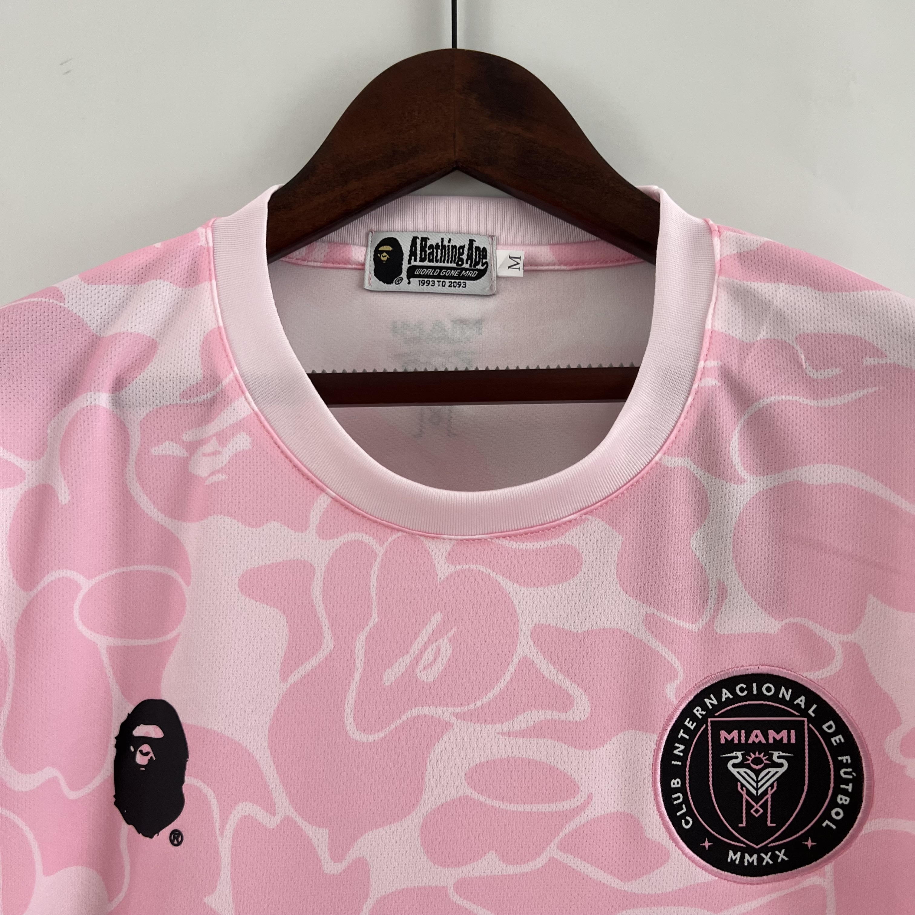 INT M.A.M x A.P.E 23-24 Pink Special Edition Jersey - Fans Version - SOCCERDEALSHOP