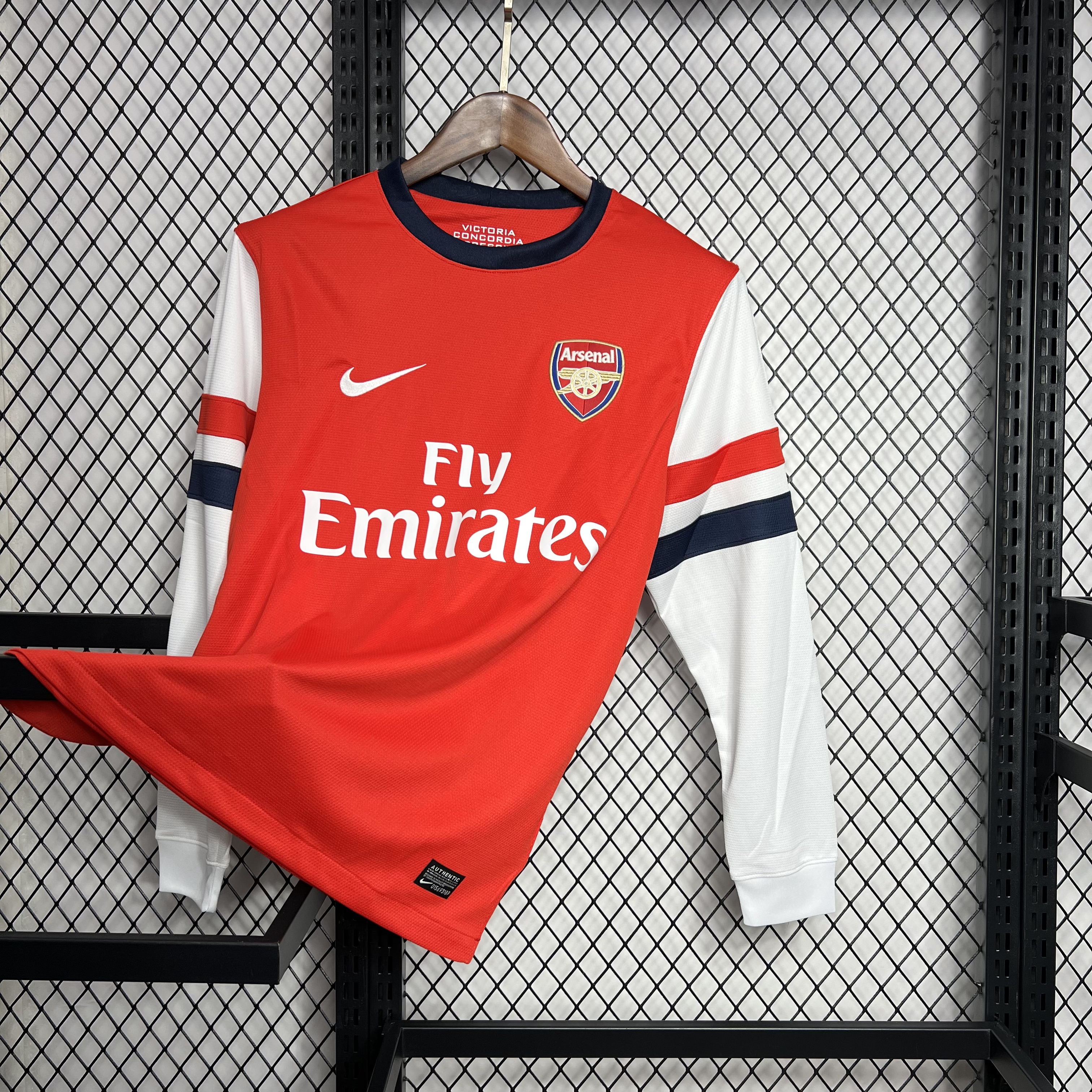 Retro Arsenal 2012-13 Home Long Sleeve Jersey - SOCCERDEALSHOP