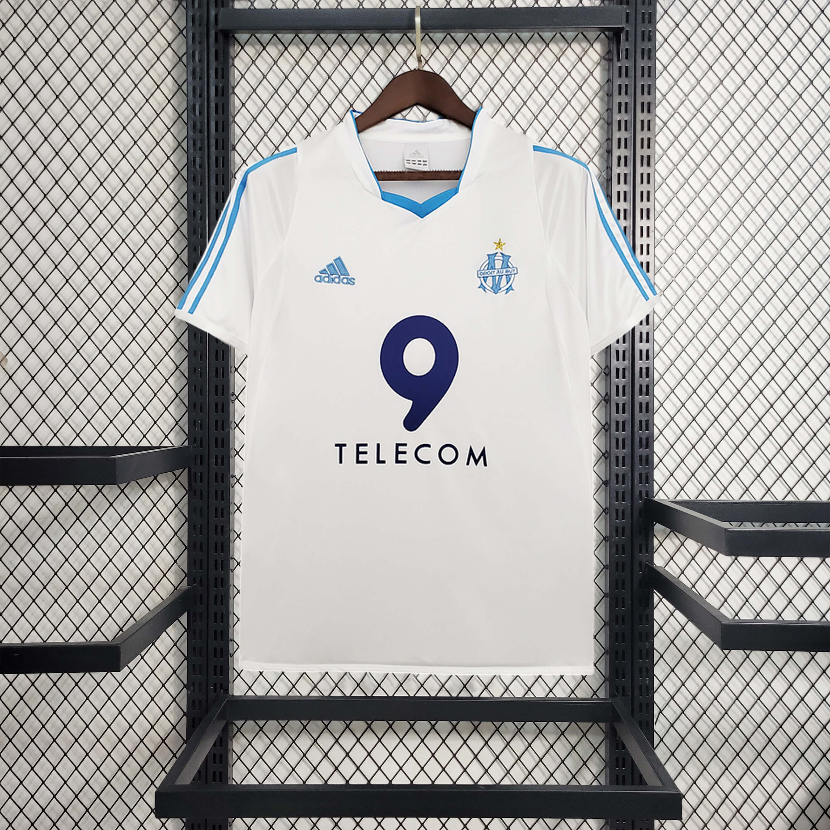 Retro Marseille 2003-04 Home Stadium Jersey - SOCCERDEALSHOP