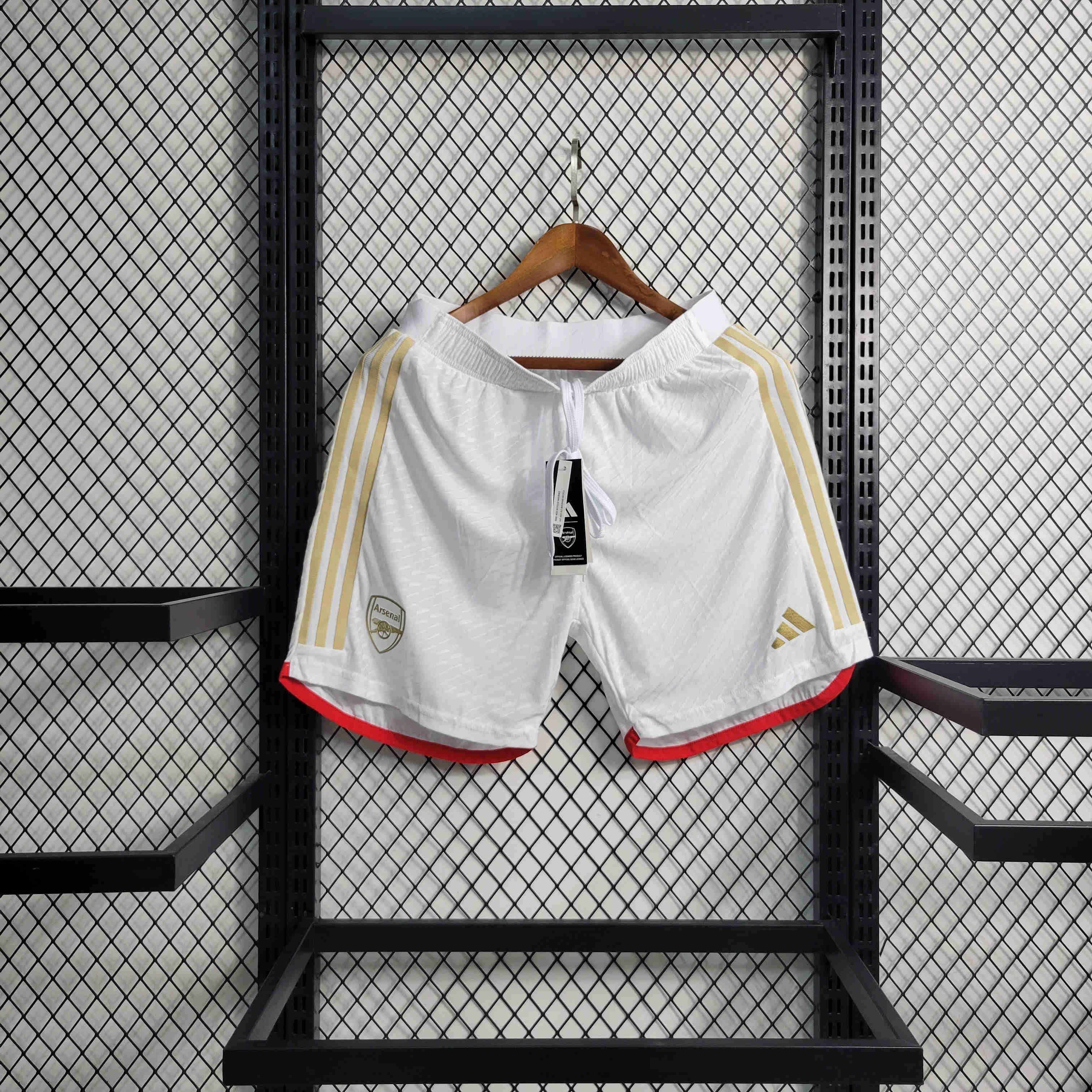 23-24 Arsenal Home Shorts - Player Version - SOCCERDEALSHOP