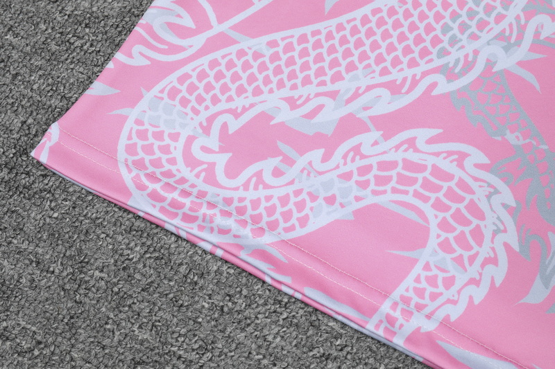 Real Madrid 23-24 Long Sleeve Training Set - Pink - SOCCERDEALSHOP