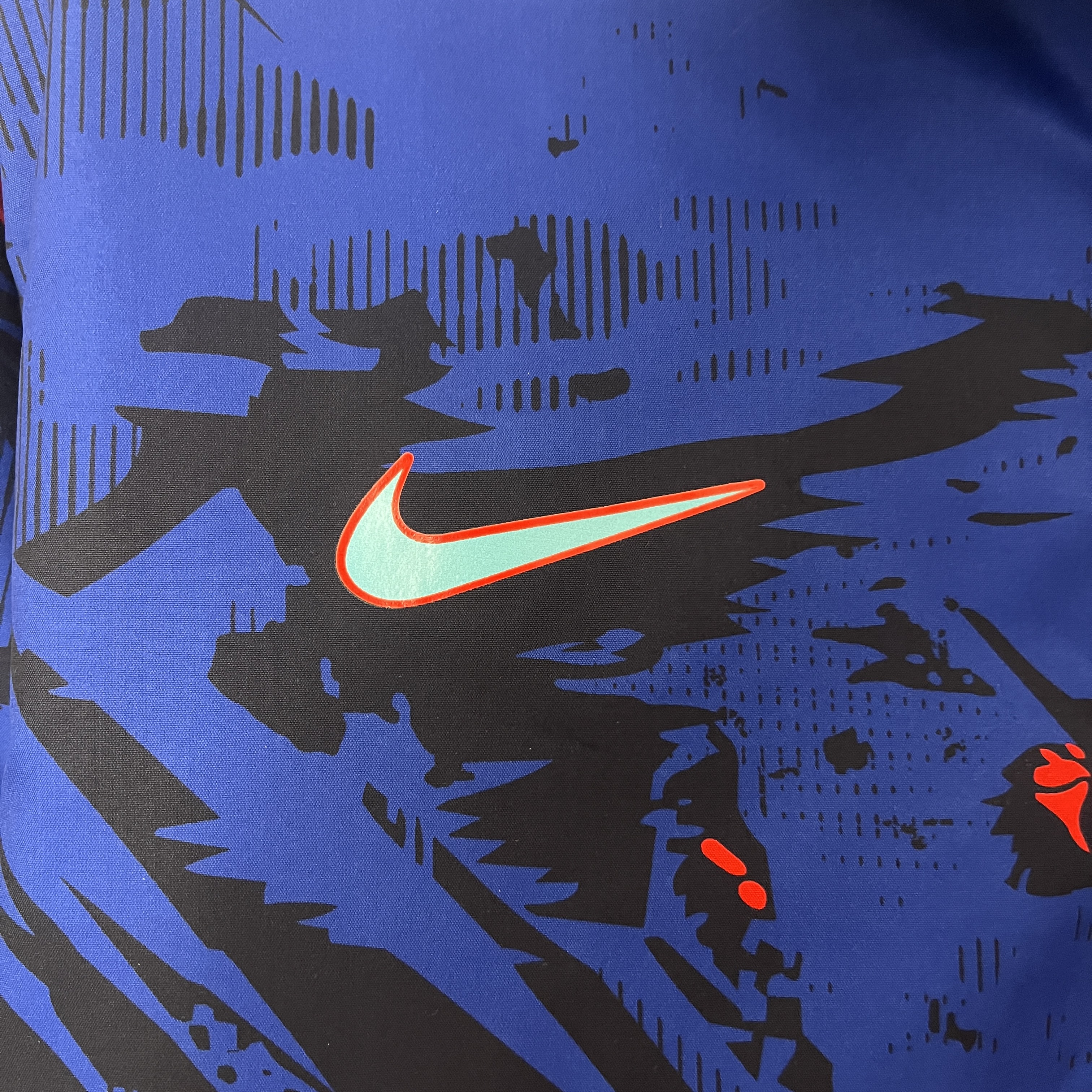 England 2024 Double Sided Reversible Windbreaker - Blue - SOCCERDEALSHOP