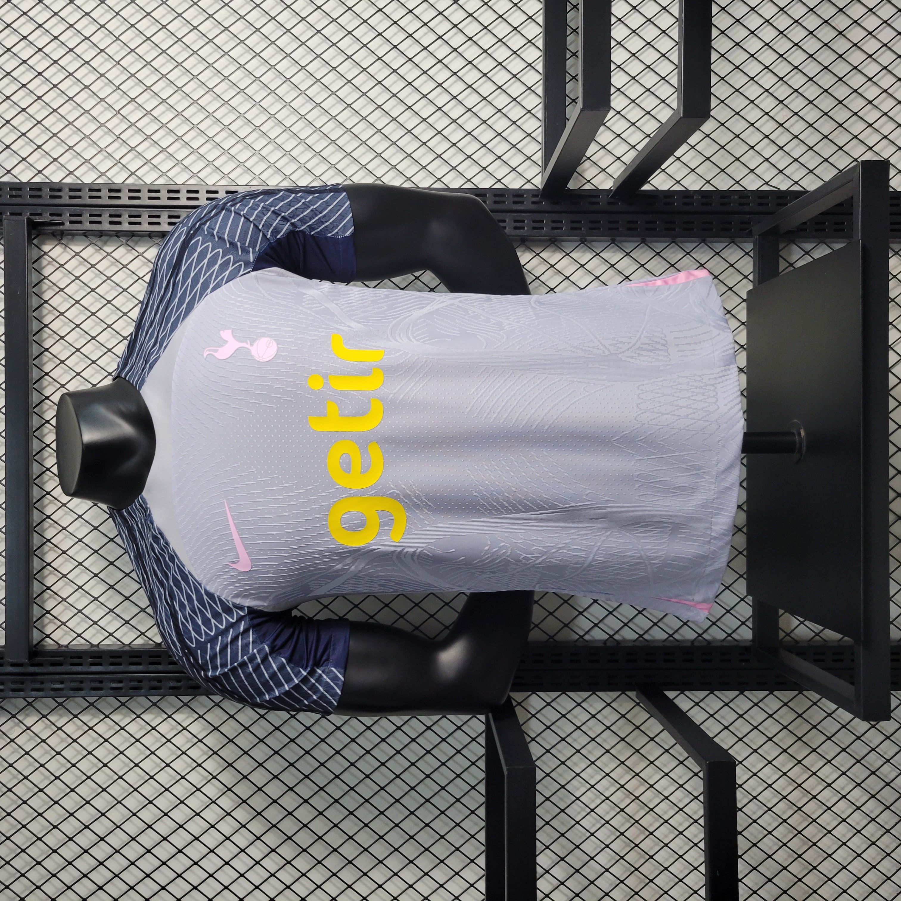 23-24 Tottenham Hotspur Gray Training Jersey - Player Version - SOCCERDEALSHOP