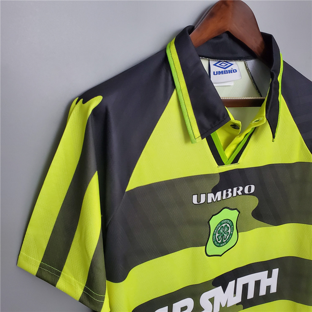 Retro Celtic 1996-97 Away Stadium Jersey - SOCCERDEALSHOP