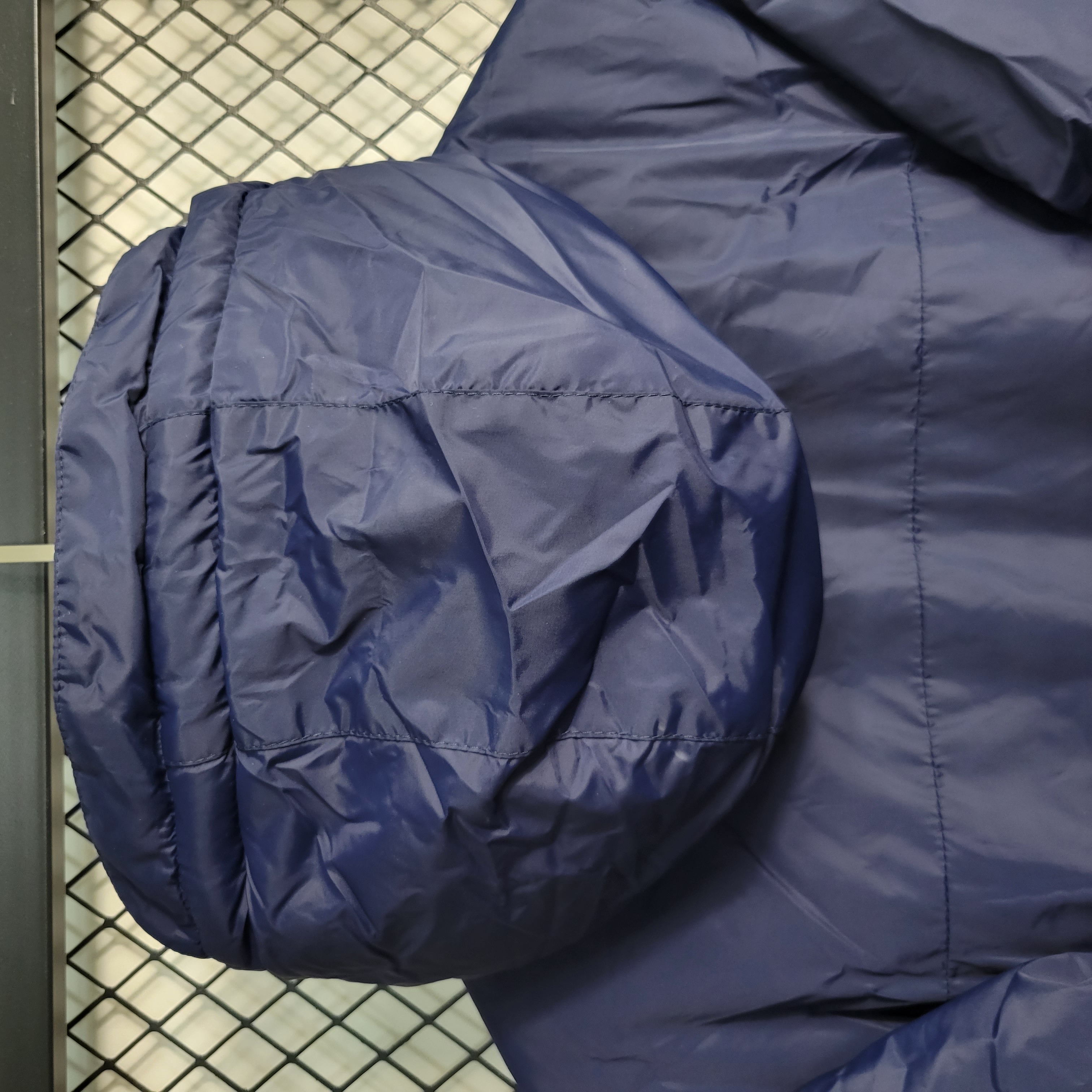 Italy 23-24 Men's Hooded Thermal Cotton Jacket - Blue - SOCCERDEALSHOP