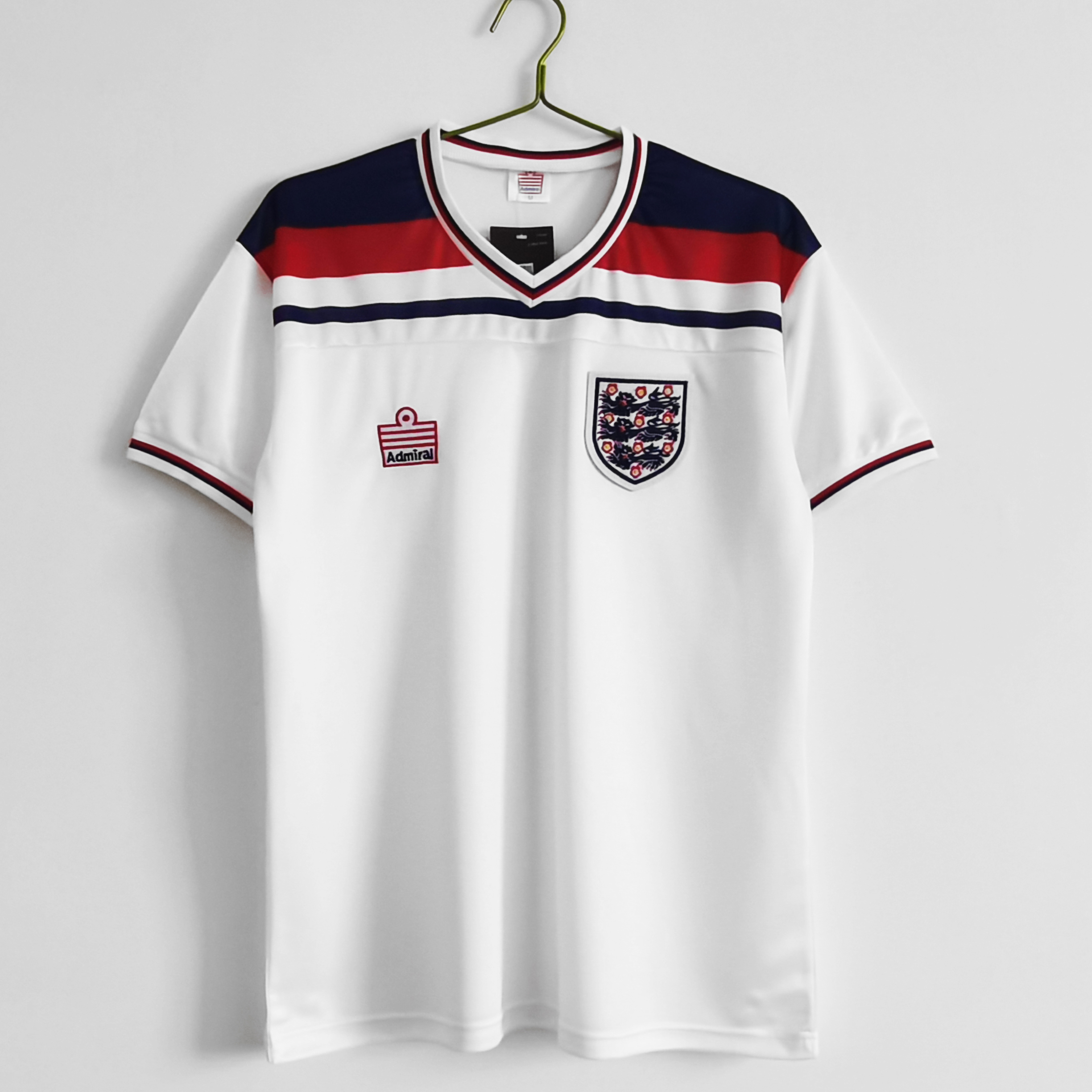 Retro England 1982 Home Stadium Jersey - SOCCERDEALSHOP
