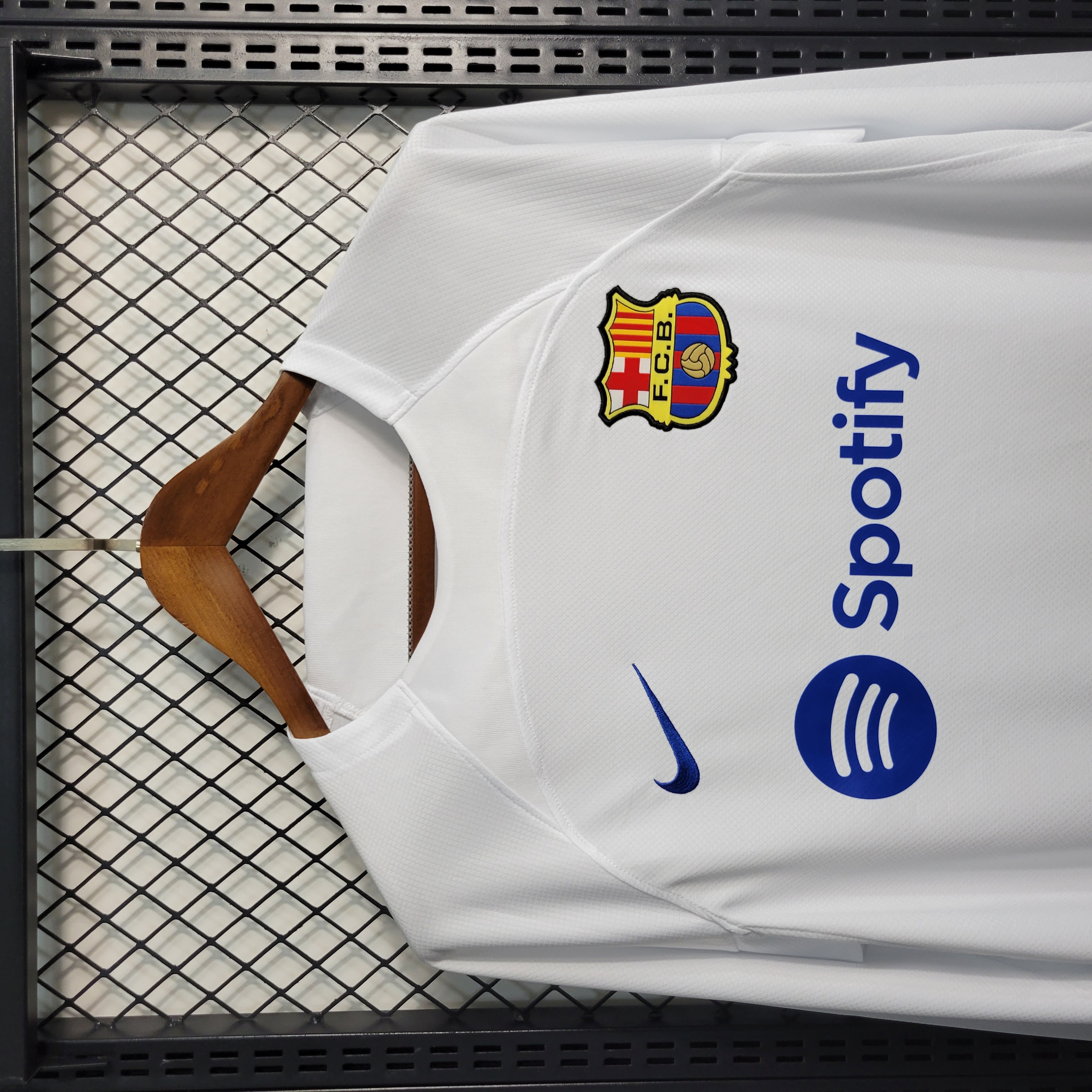 B.A.R.S.A 23-24 Away Long Sleeve Jersey - Fans Version - SOCCERDEALSHOP