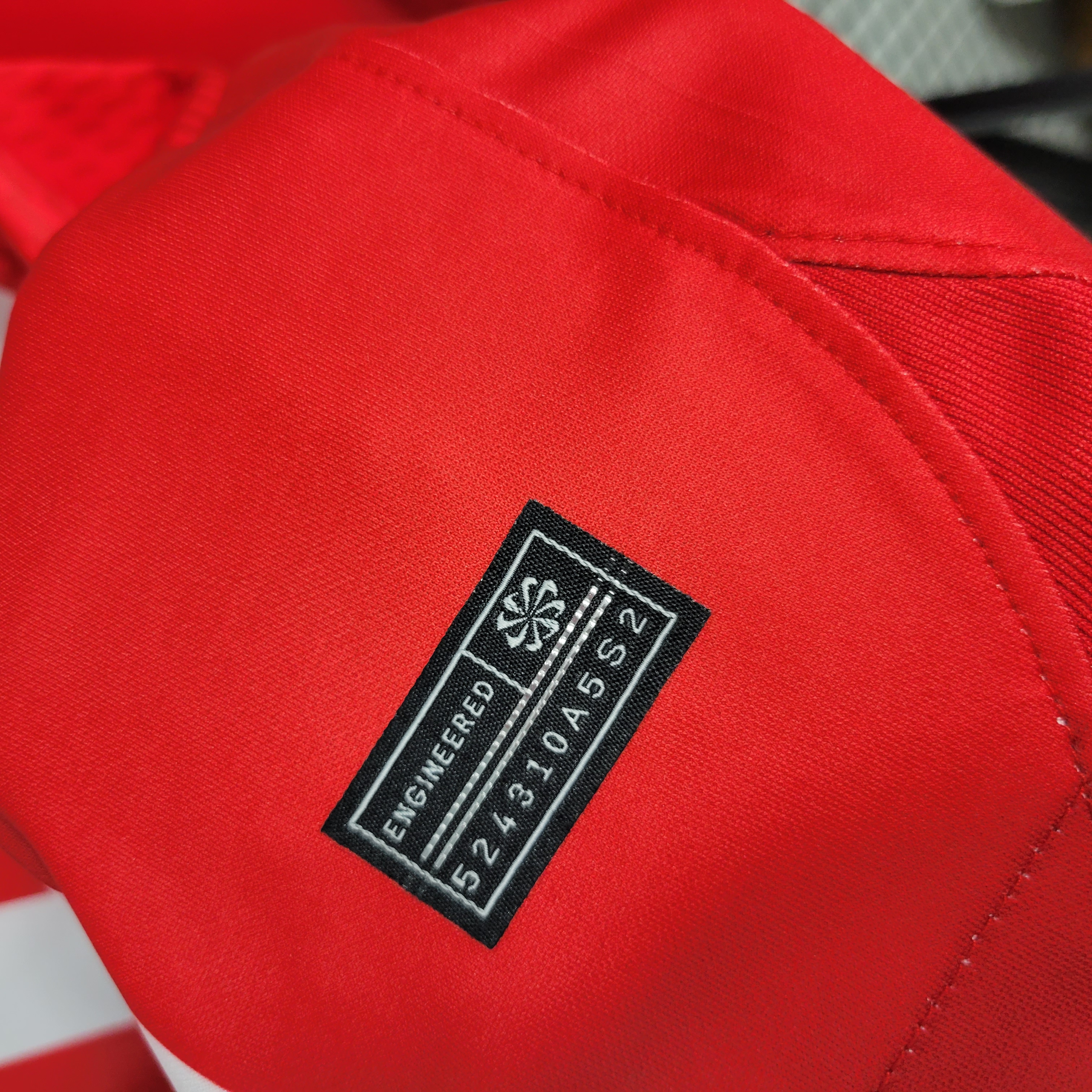 23/24 Atletico Madrid Home Long Sleeve Fans Jersey - SOCCERDEALSHOP